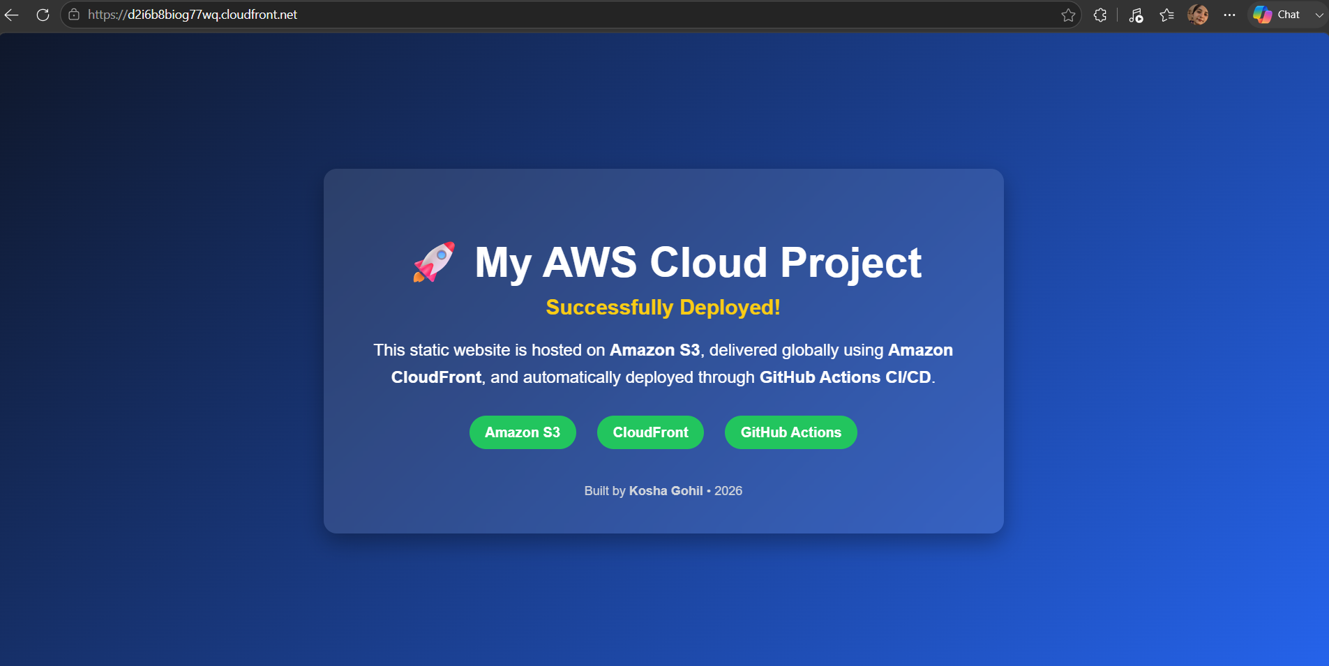 Part 2: Adding CloudFront to an Amazon S3 Static Website — HTTPS, Caching, and CDN Explained