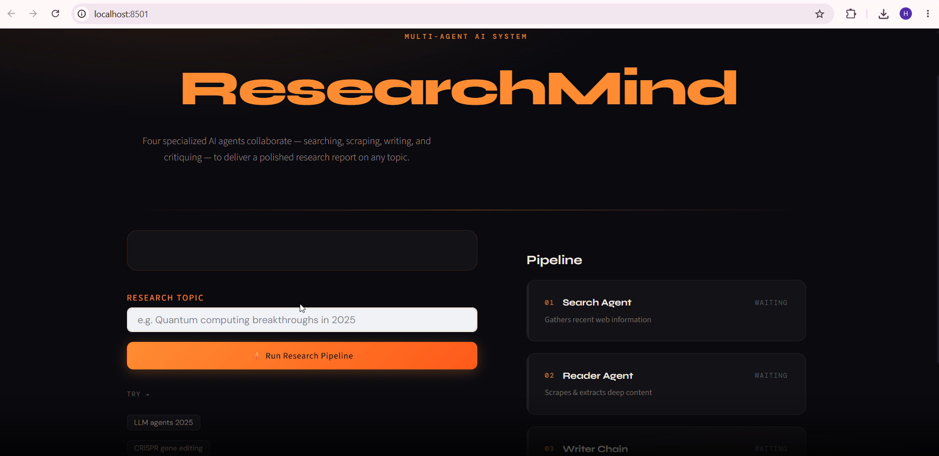 How I Built a Multi-Agent Research System That Replaces 2 Hours of Manual Research