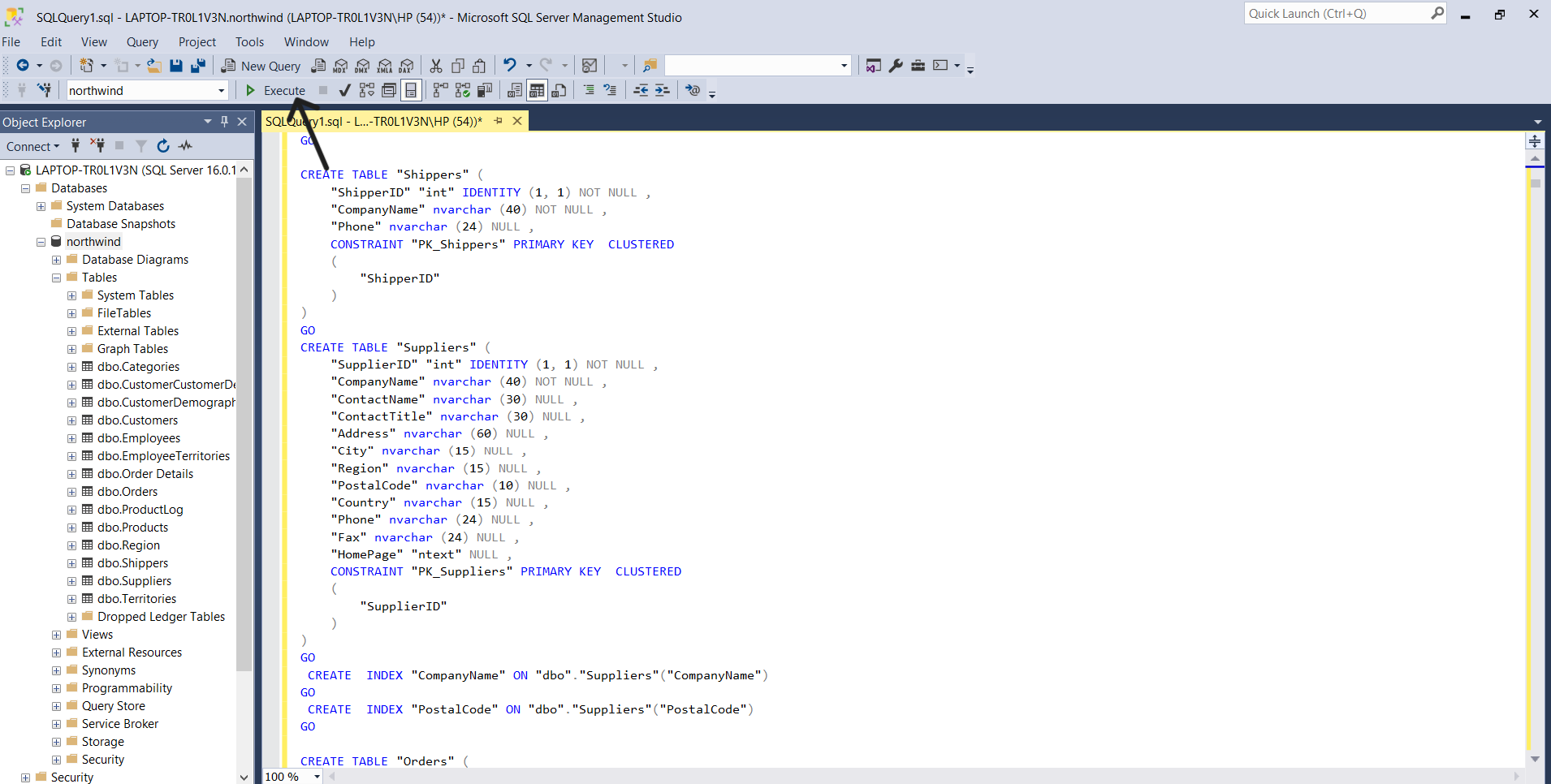 SQL Queries on MSSQL Northwind Database: Step-by-Step Analysis – Part 1