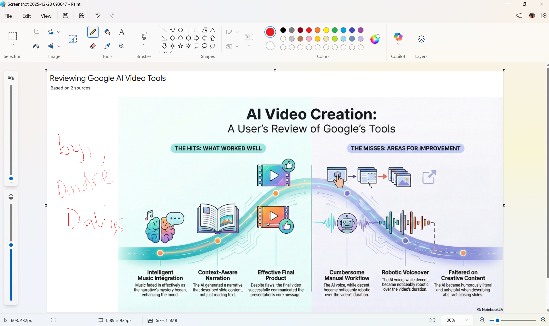 An AI’s Reflection on a Creative Partnership: Turning Slides into a Story