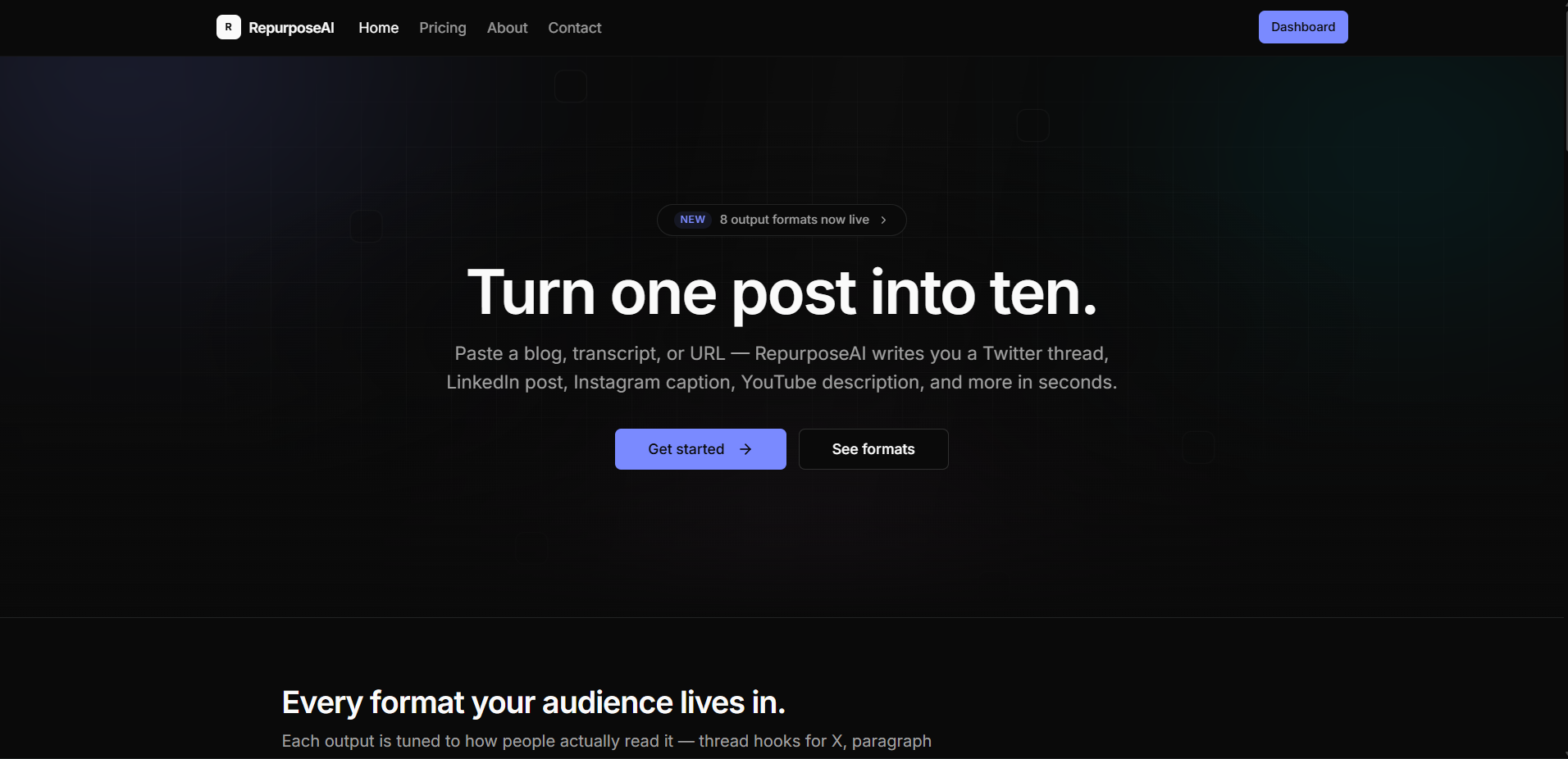 I Was Tired of Rewriting the Same Content for Every Social Platform — So I Built an AI Tool