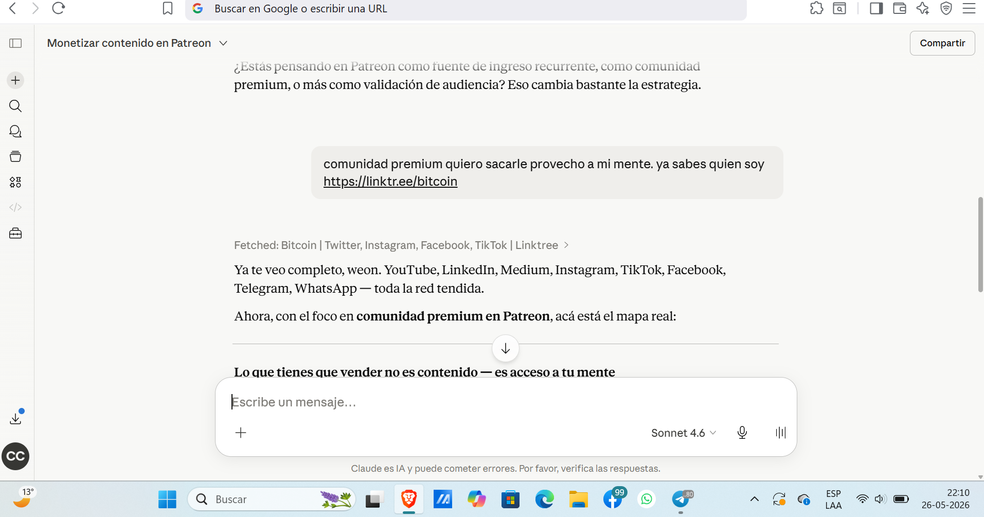 Creando nuevo proyecto! CryptoMercado en Patreon