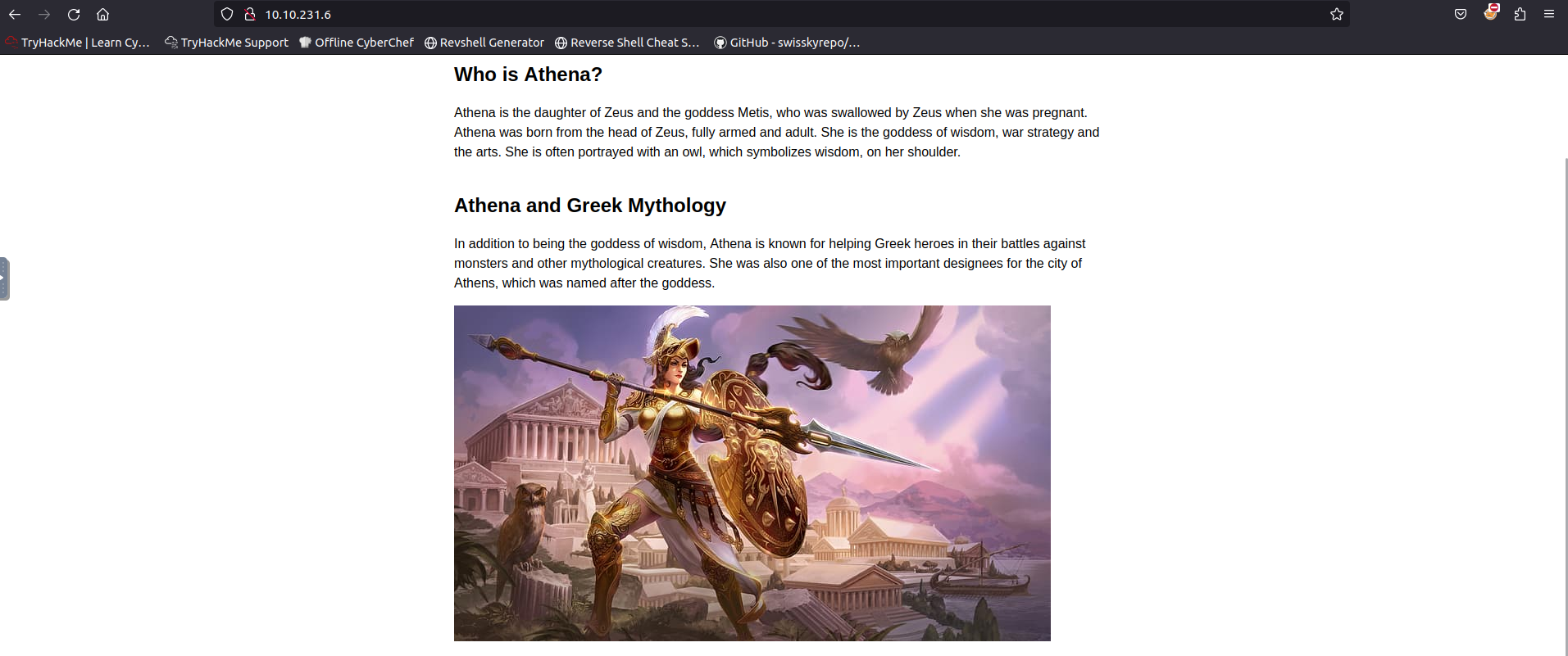 Athena TryHackMe Walkthrough
