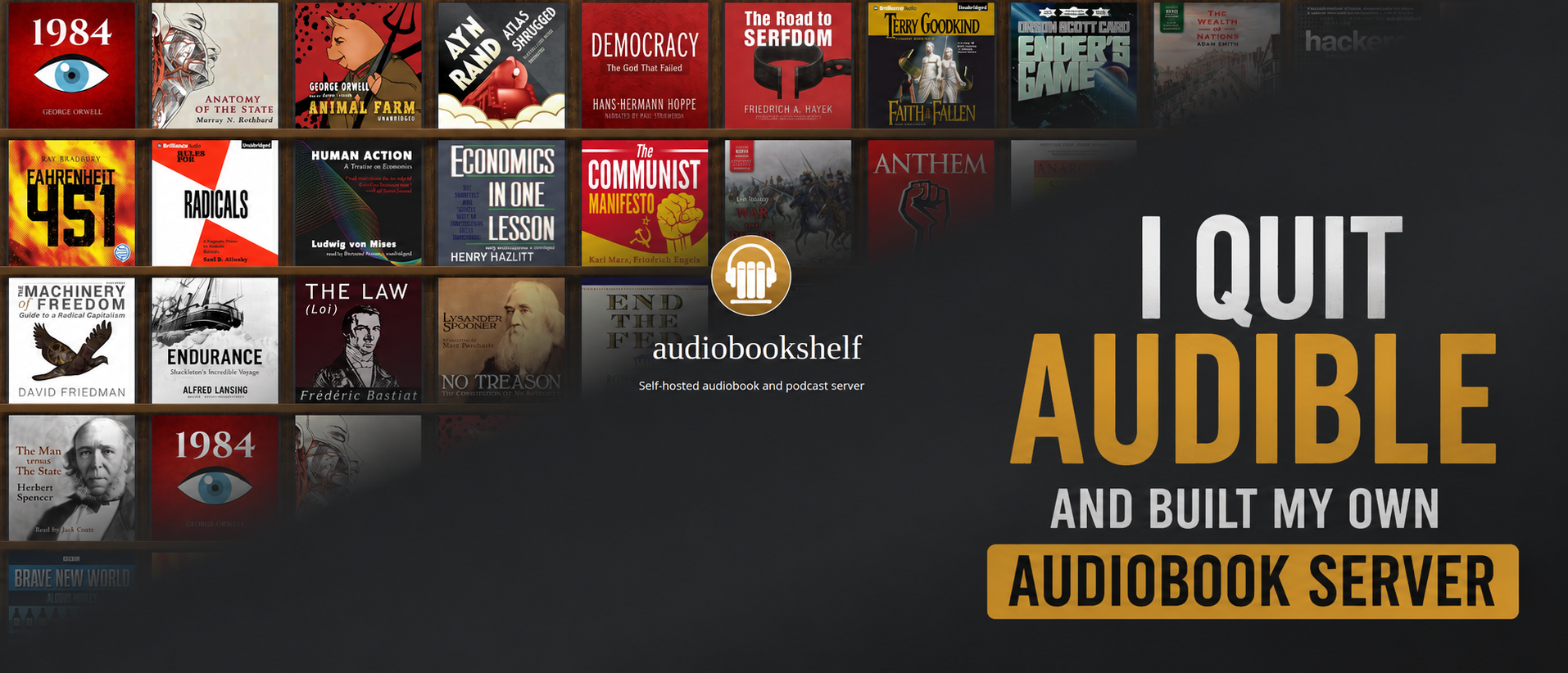 I Quit Audible and Built My Own Audiobook Server