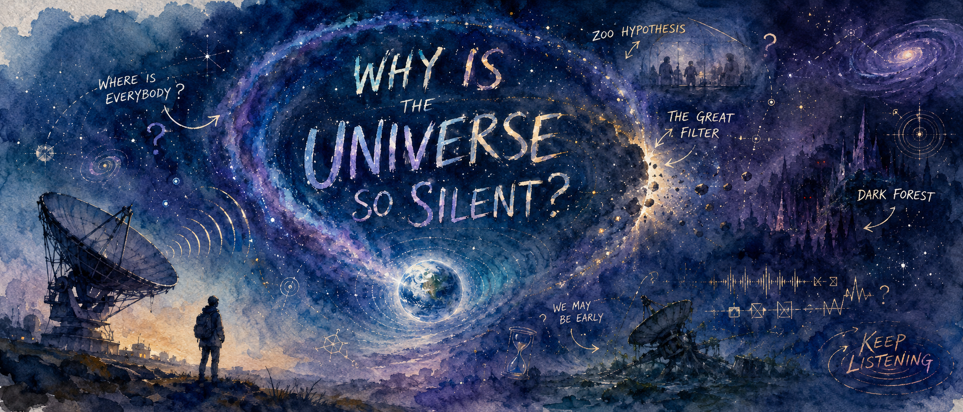 Why Is the Universe So Silent-