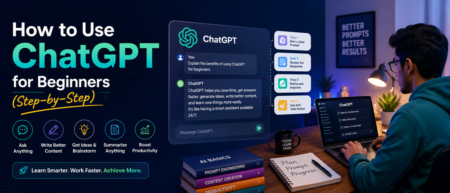 How to Use ChatGPT for Beginners (Step-by-Step)
