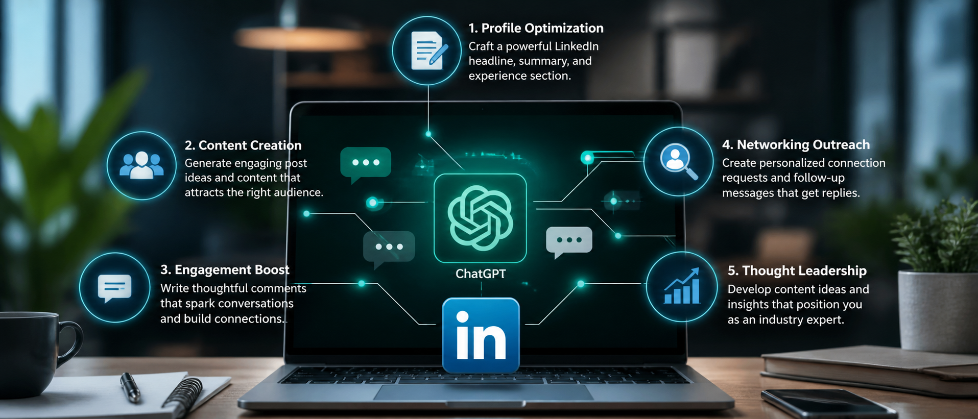 7 Game-Changing ChatGPT Prompts for LinkedIn Success