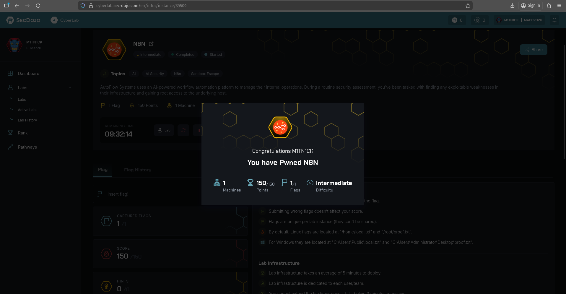 How I Pwned N8N: From Exposed Credentials to Root via Docker Escape | DGSSI National CTF