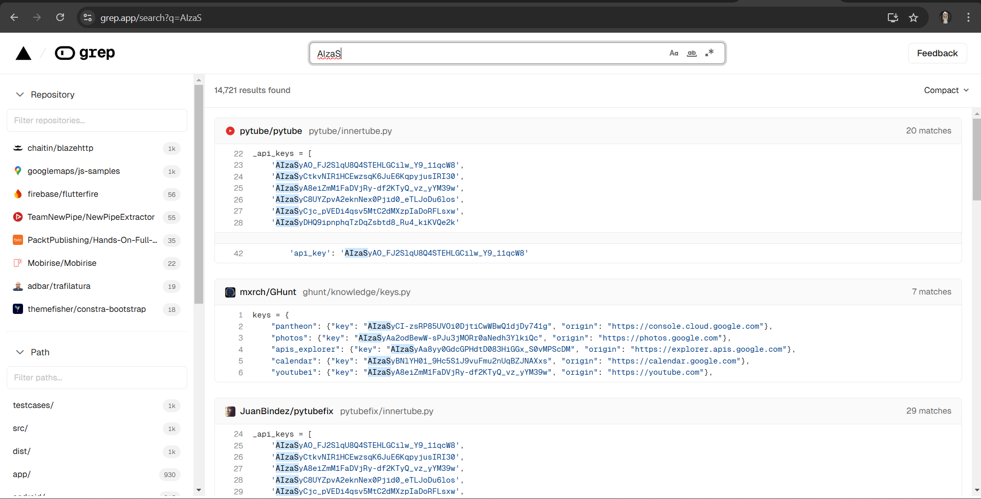 One way hackers stole API keys, Passwords, Tokens and Secrets.