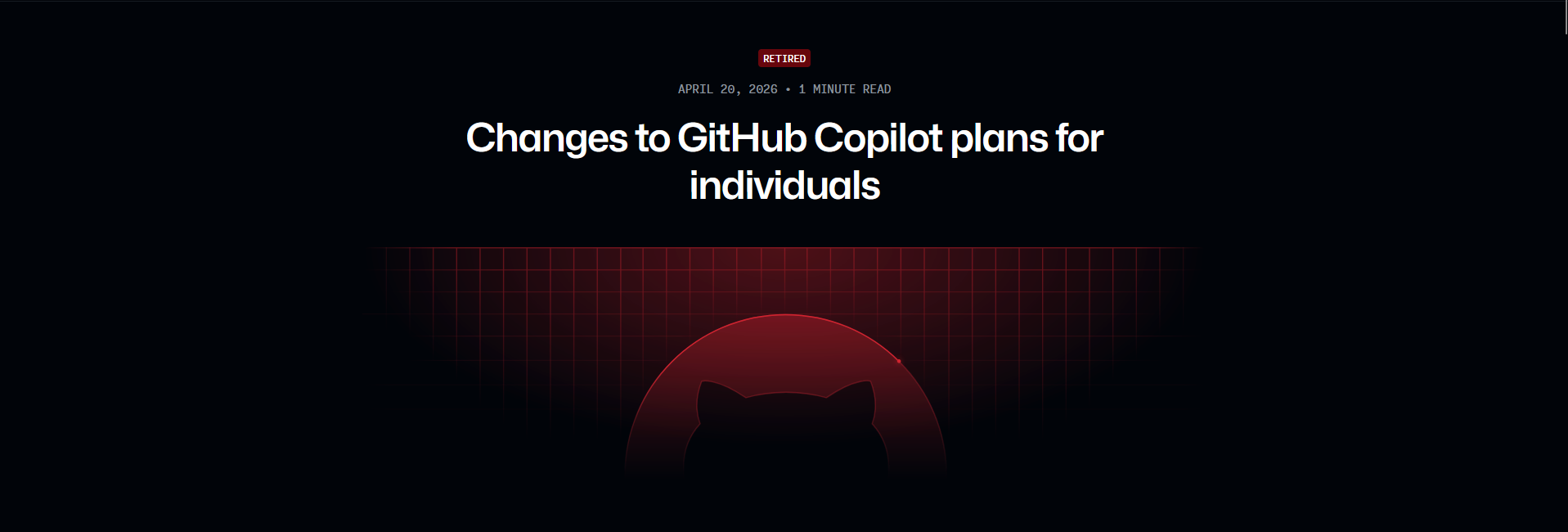 GitHub Copilot Tightens Its Individual Plans