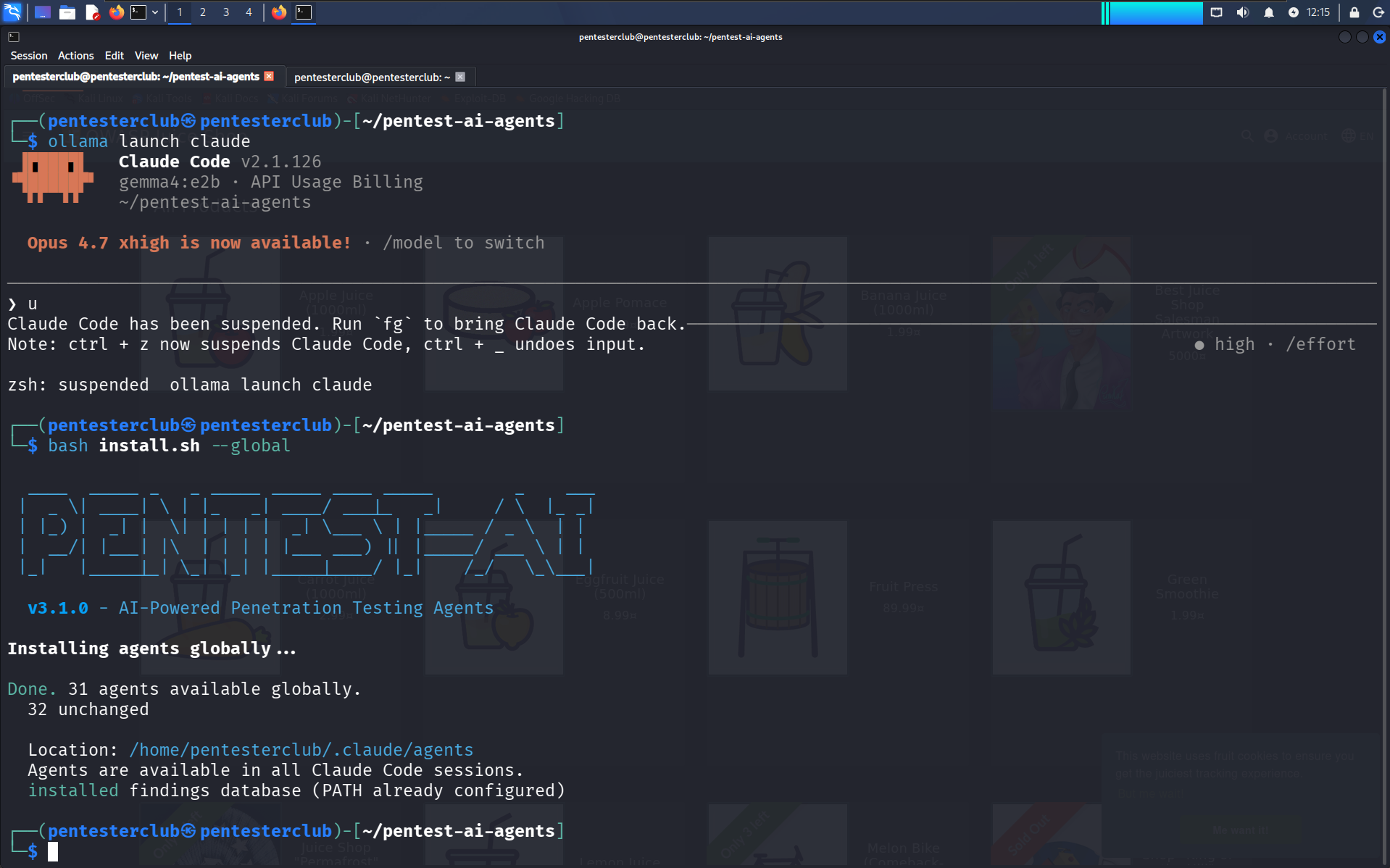 AI Agents for Penetration Testing | Claude Code & Gamma4