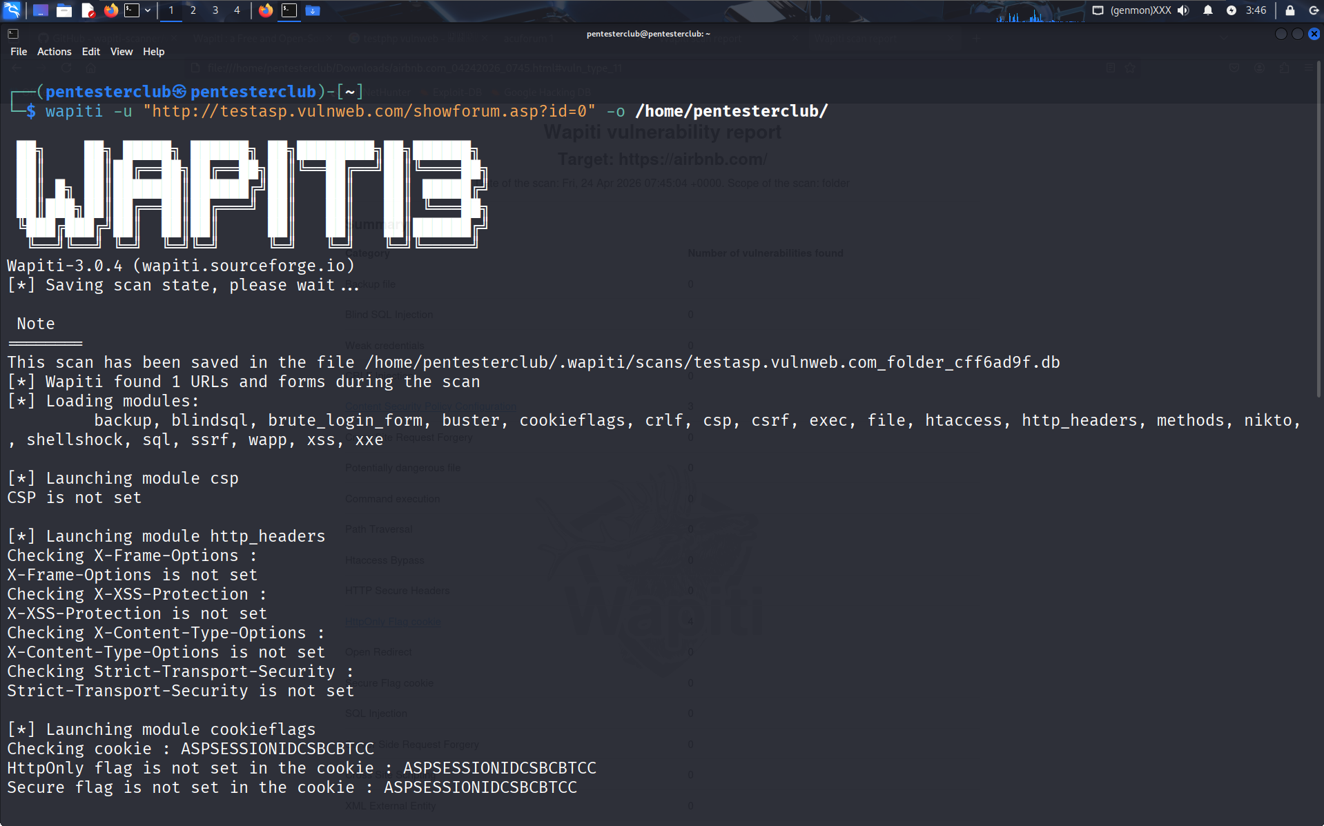 Wapiti Deep Dive | Web App Security Testing Tool