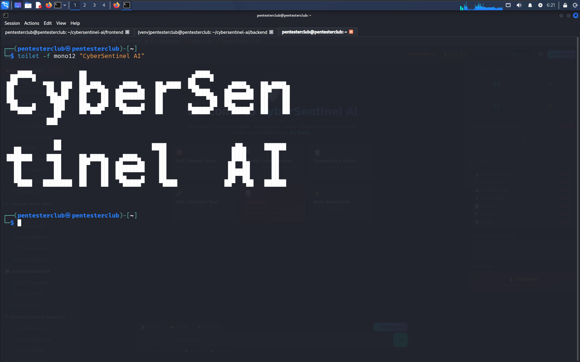 Agentic AI CyberSecurity Arsenal | 33 FREE Local AI Tools for Cyber Defense