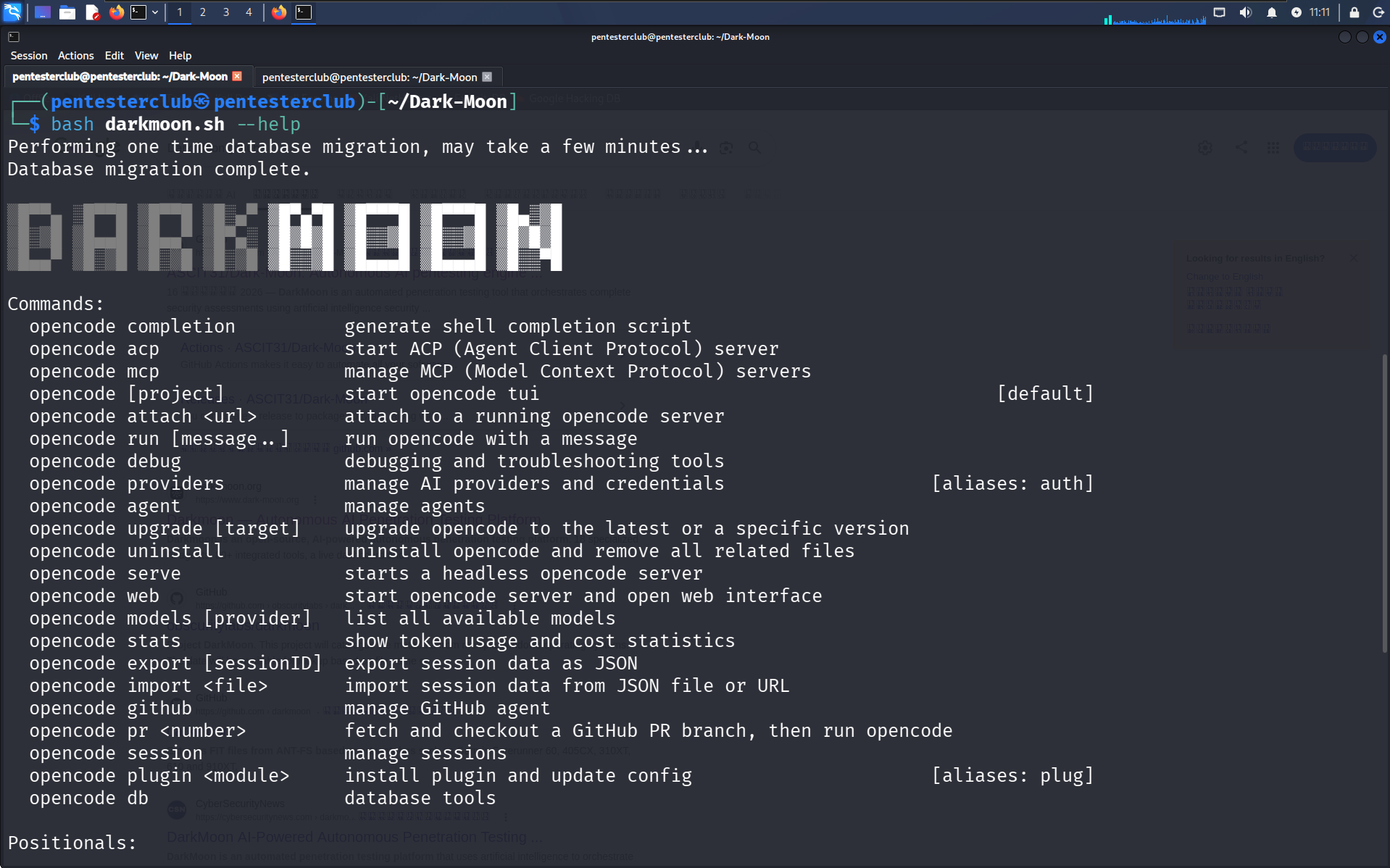 Dark-Moon: The Autonomous AI Pentesting Engine