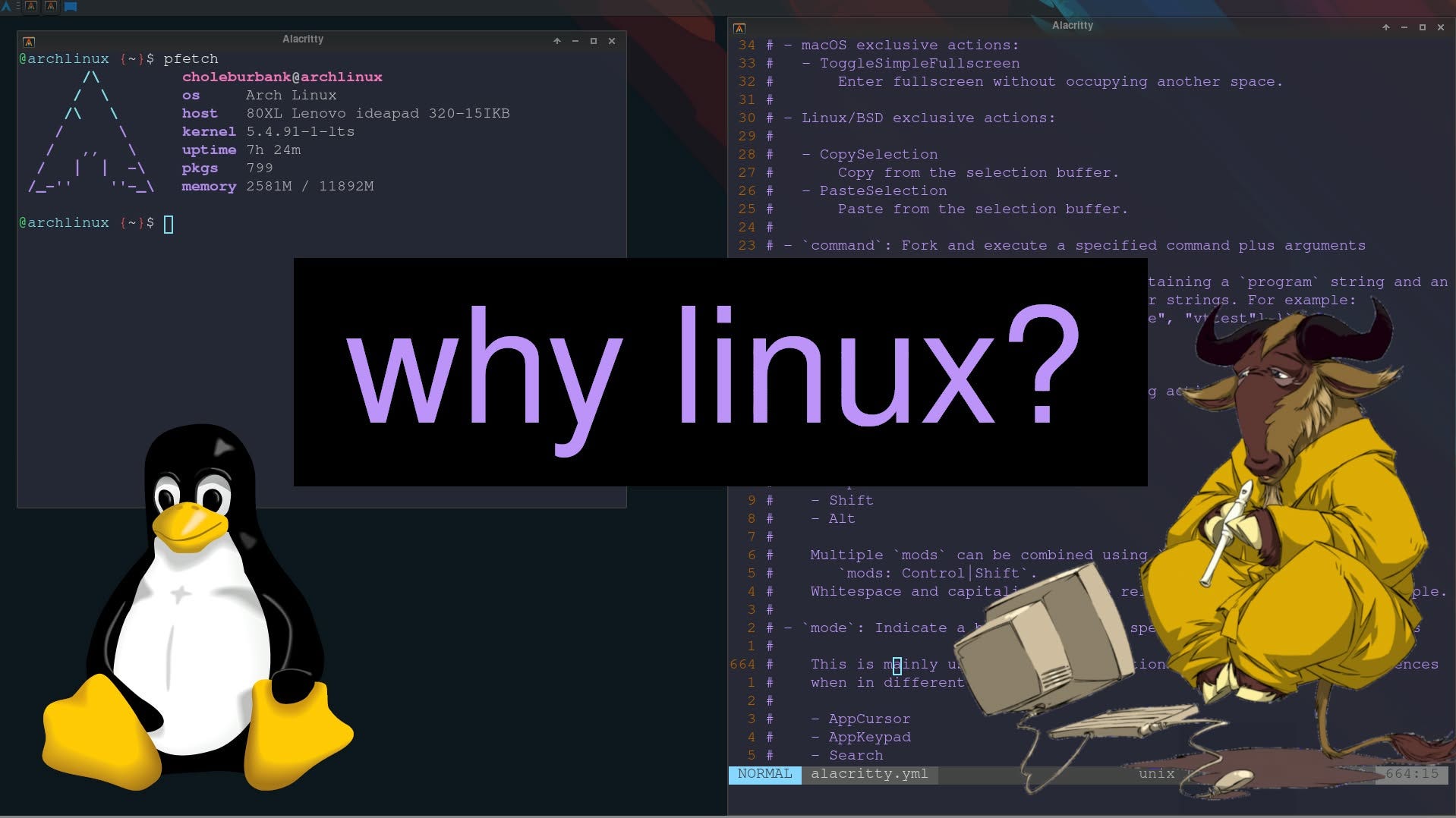 Linux ဘာကြောင့်သုံးသင့်လဲ