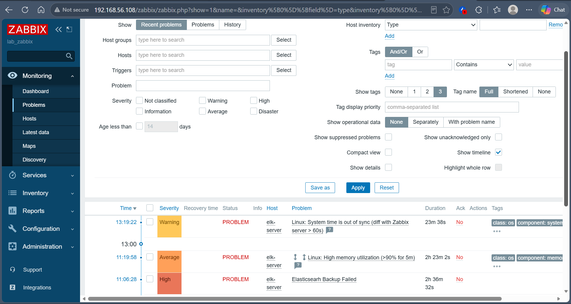 Integrating ELK, MinIO, and Zabbix into a Mini Infrastructure Monitoring & Disaster Recovery…