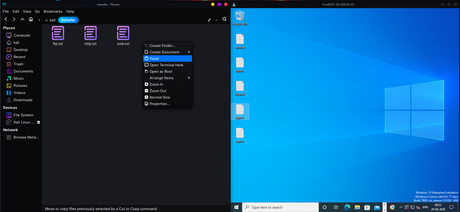 Windows to Linux — 5 File Transfer Techniques for Pentesting Exams