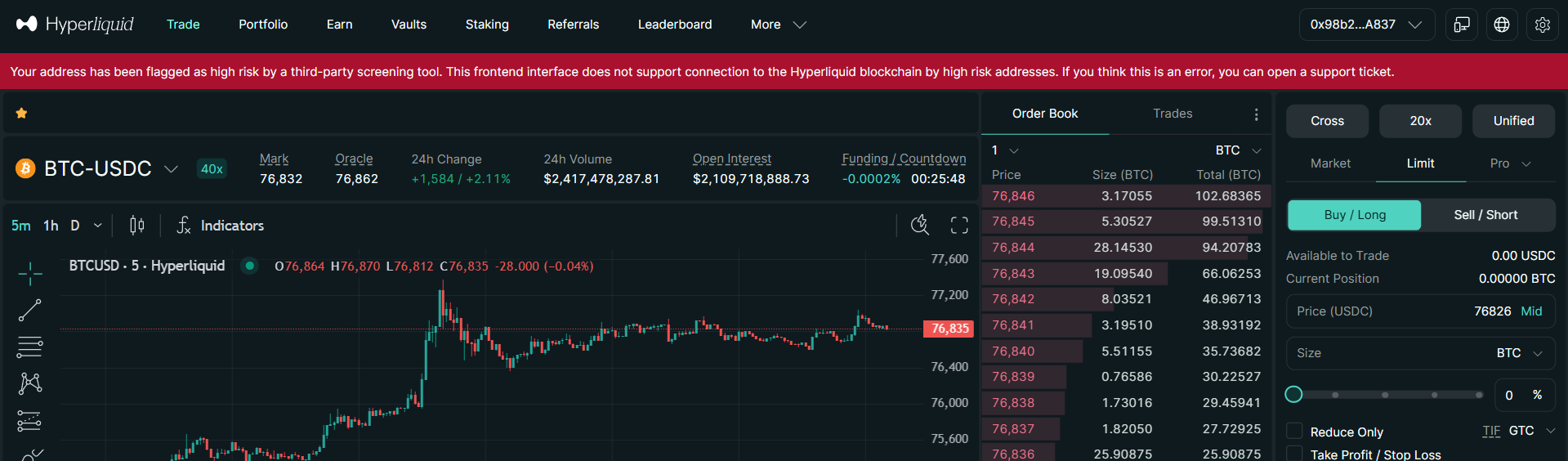 Hyperliquid Address Flagged? API Checks and Withdrawal Options