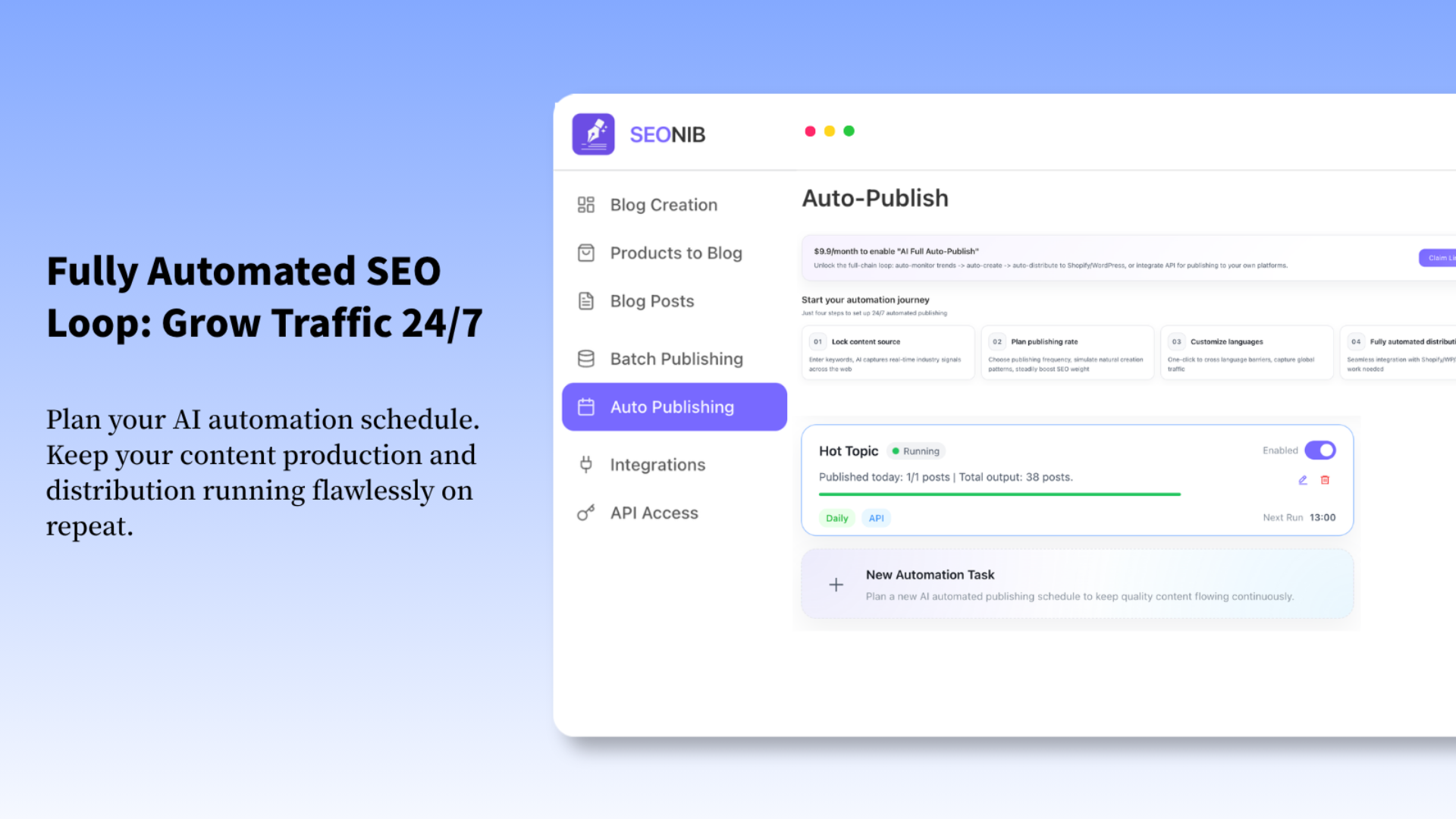 Bulk Publishing Content?