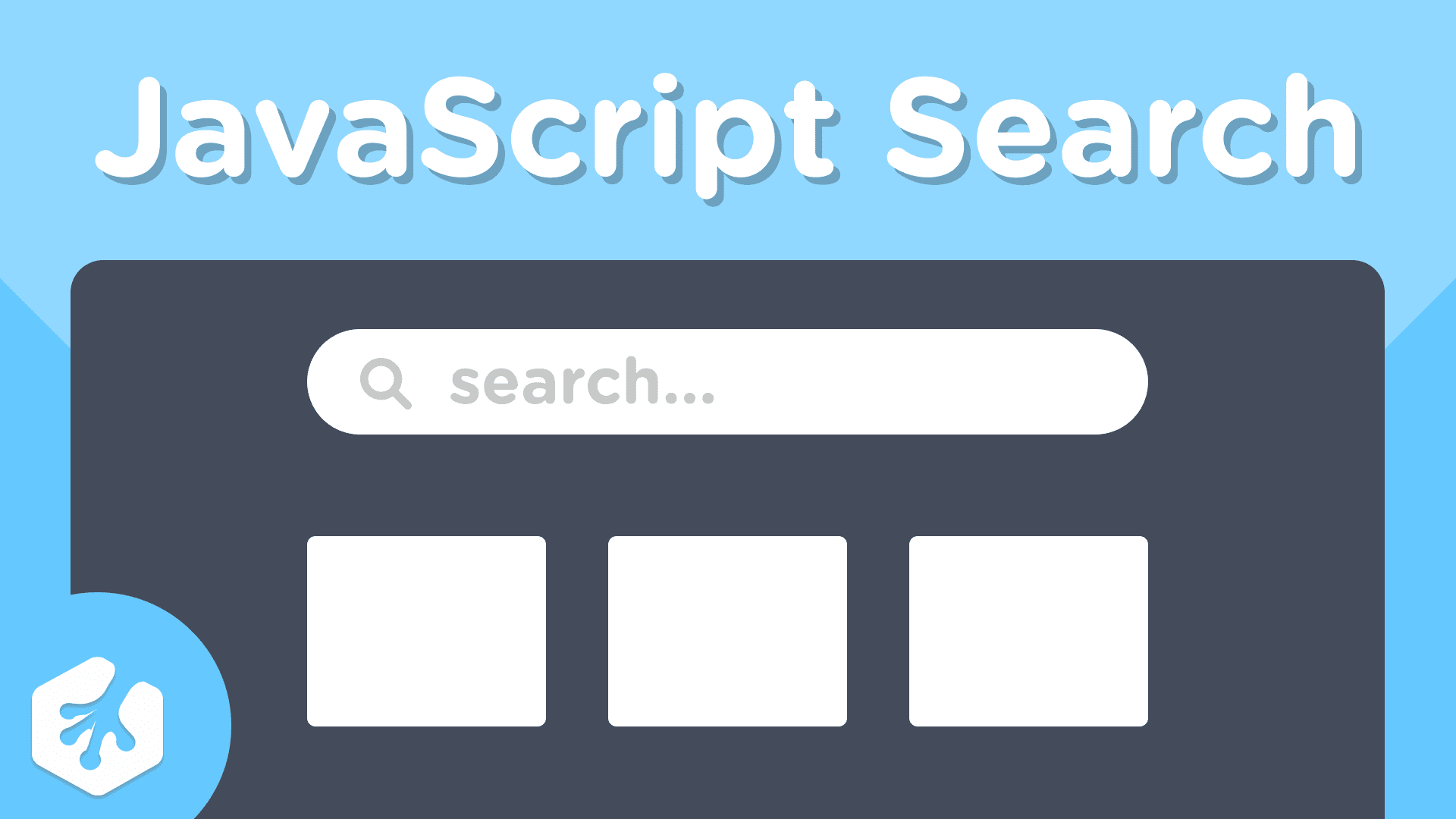 Searching algorithms using JavaScript