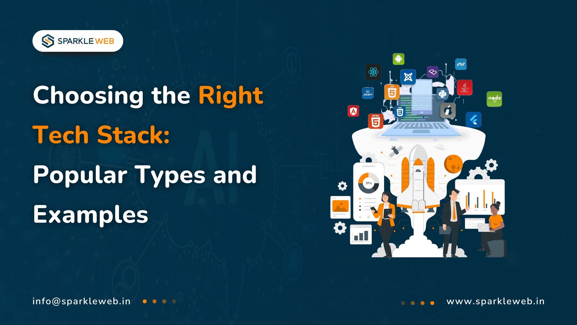 Choosing the Right Tech Stack in 2024: Insights into Popular Types and Examples