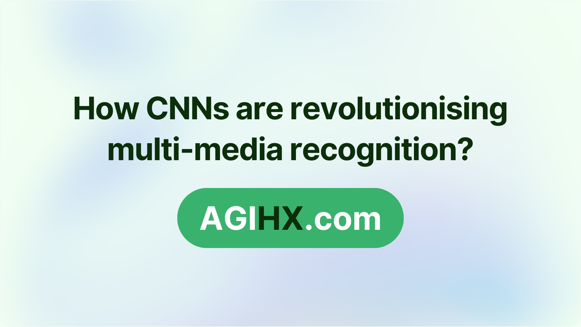 How CNNs are revolutionising multi-media recognition?