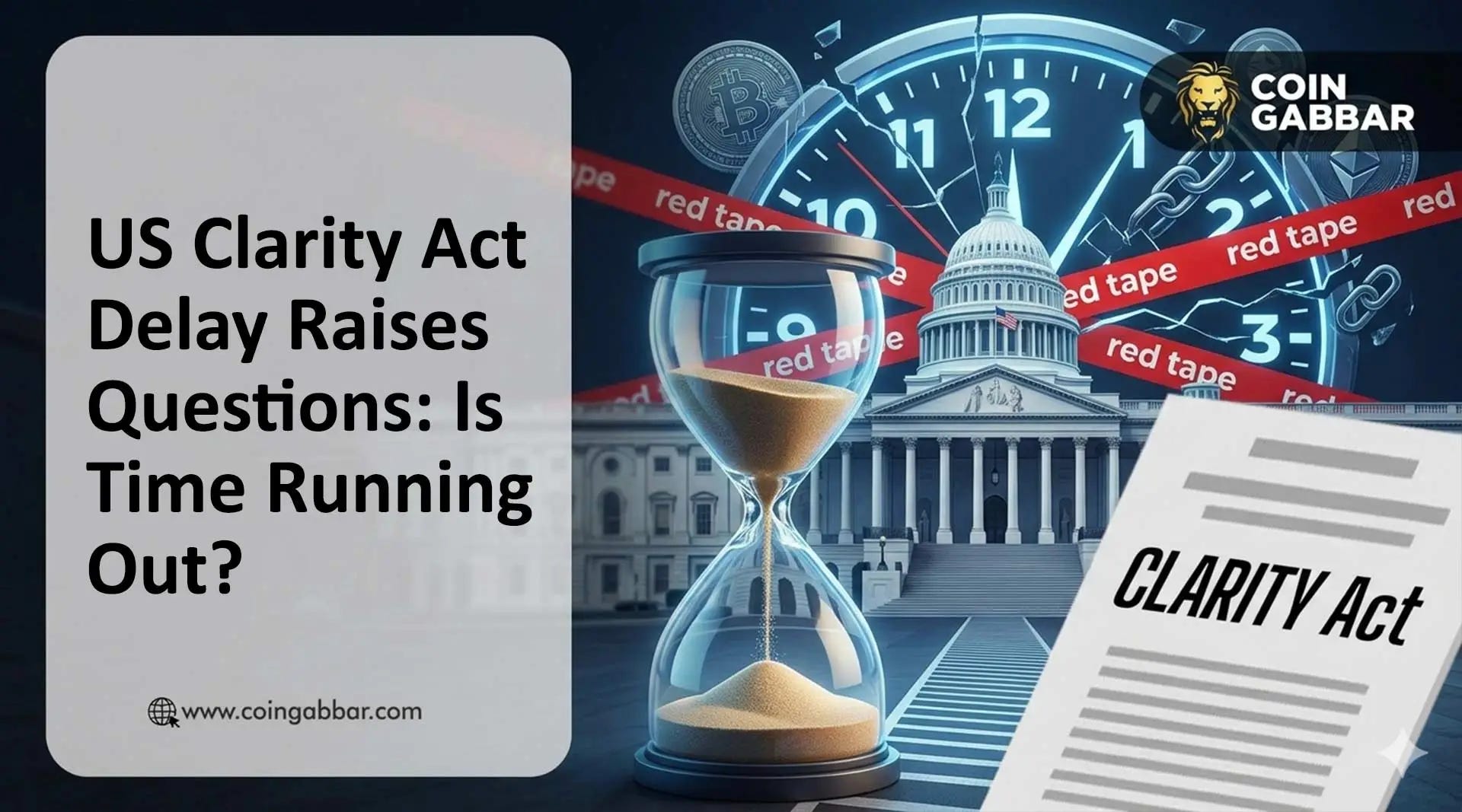 US Clarity Act Faces May 2026 Deadline: Last Chance Before Elections?
