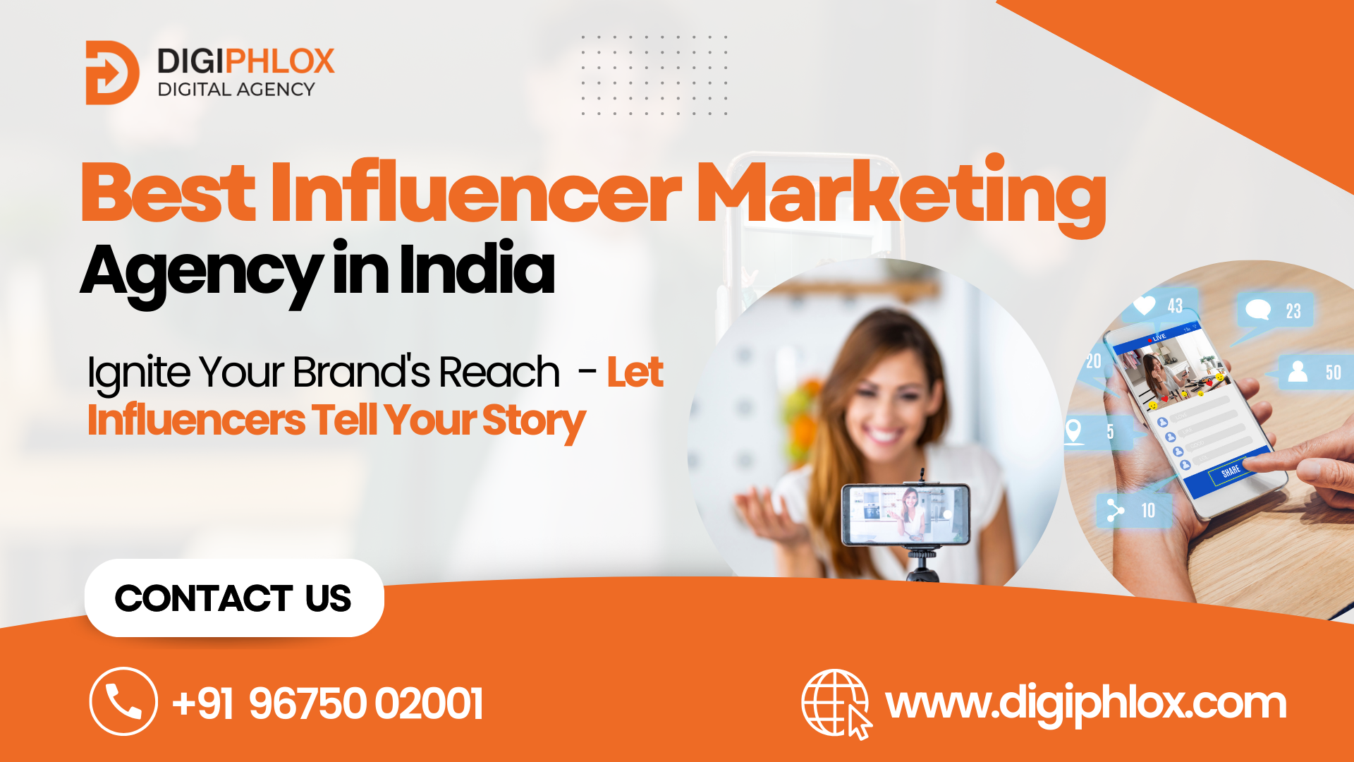 Best Influencer Marketing Agency In India — DigiPhlox