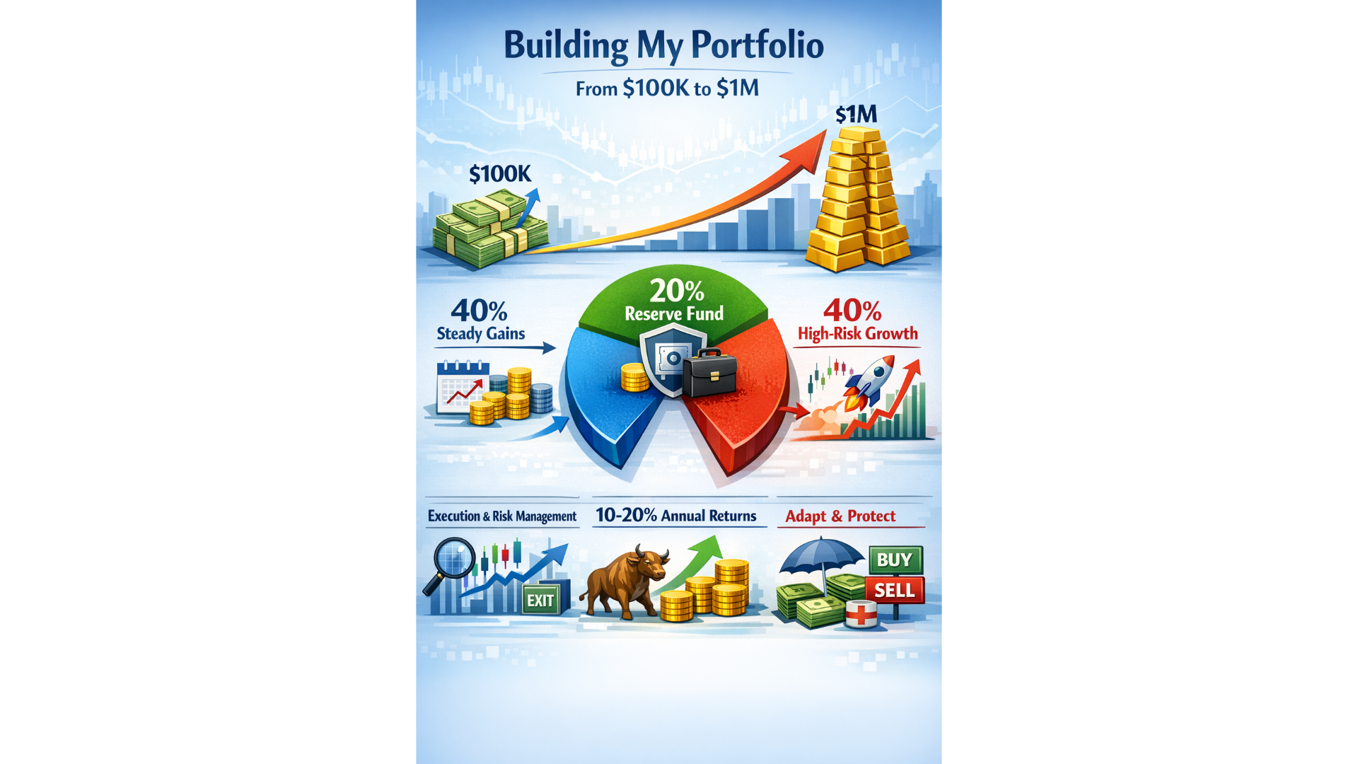 Building a Portfolio with Intent: My Path to $100K and Beyond