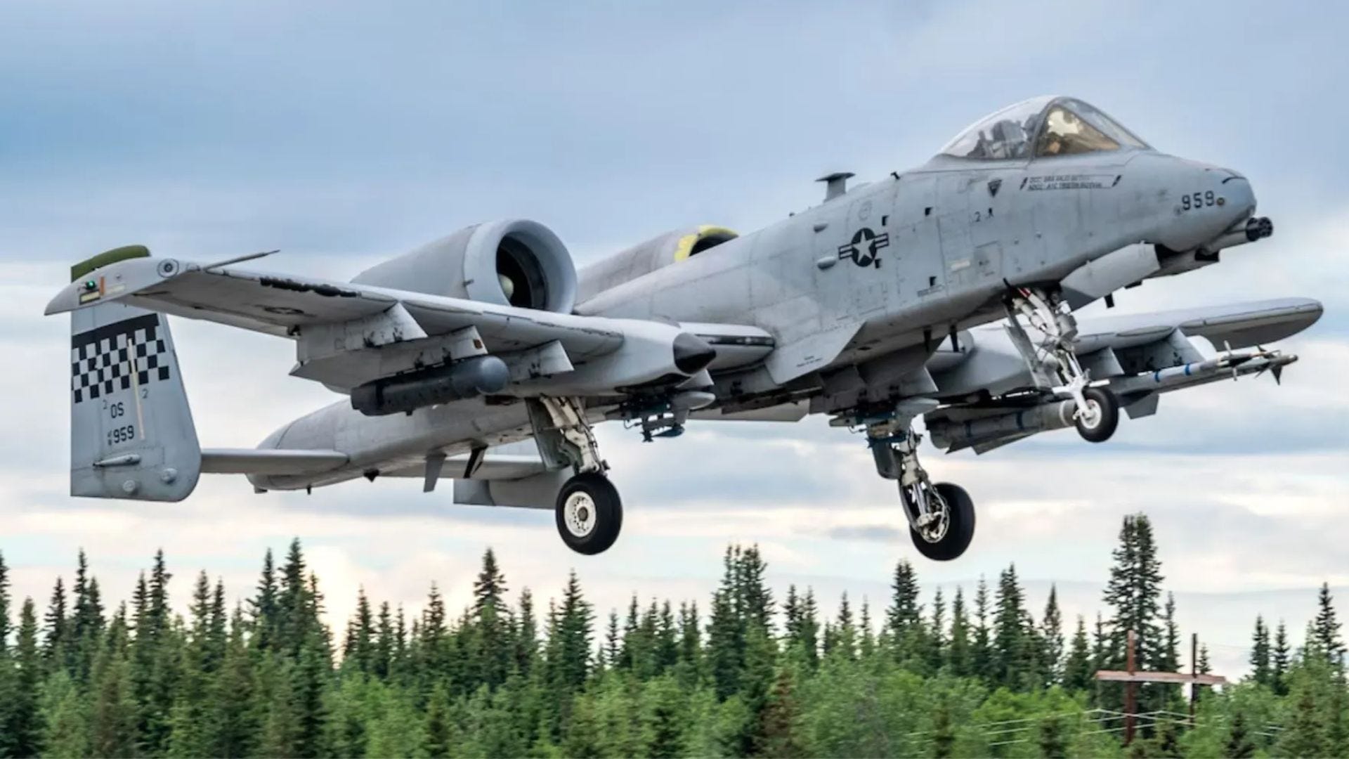 Thunder in the Skies: The Legendary A-10 Warthog Unleashed