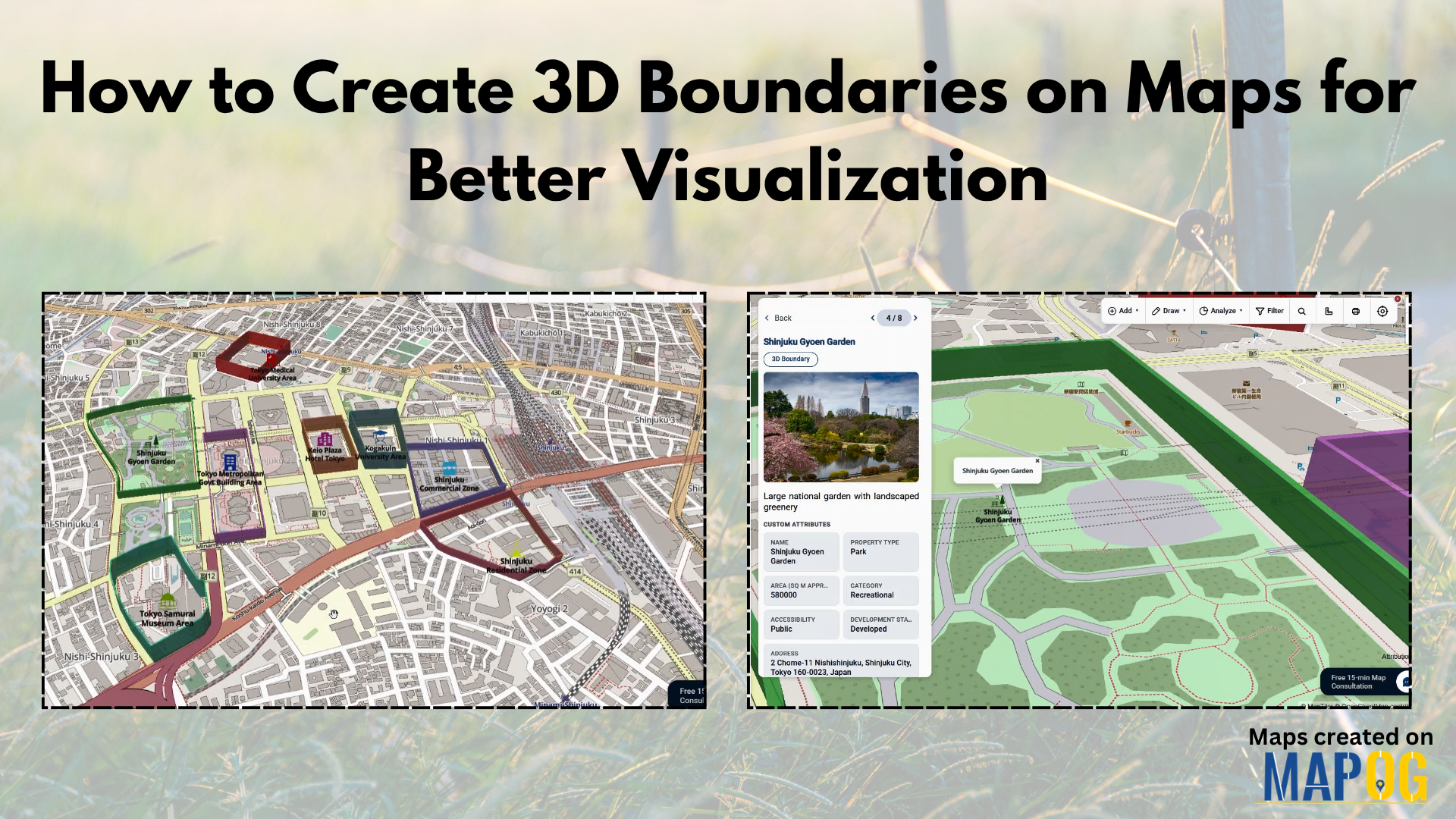 GIS on Medium - How to Create 3D Boundaries on Maps for Better Visualization