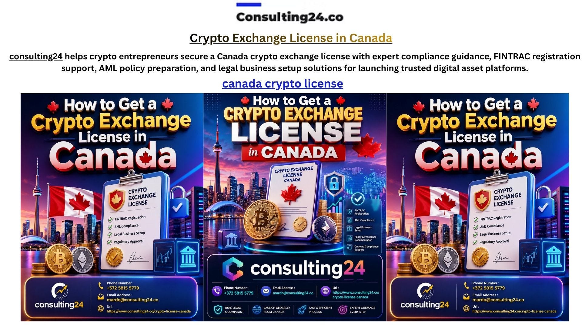 How to Get a Crypto Exchange License in Canada