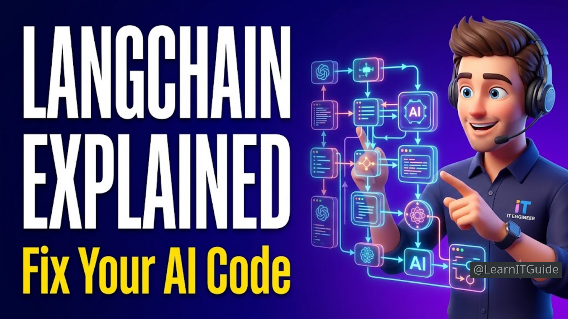LangChain Explained in 6 Minutes | Stop Hardcoding AI Logic in 2026