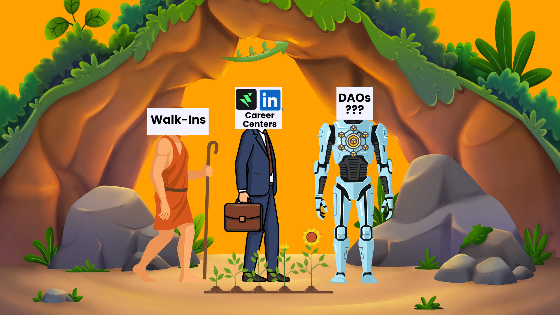 What happens when job hunting becomes ‘Decentralized’?