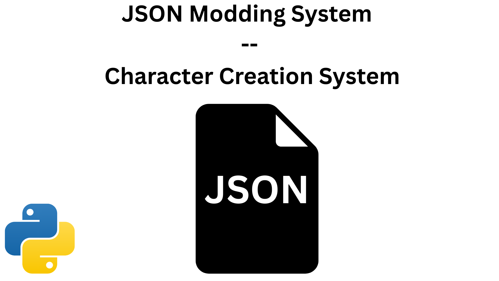 How to Create a JSON Modding System in Python