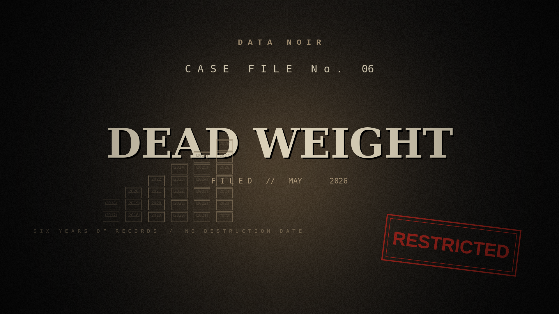 Dead Weight