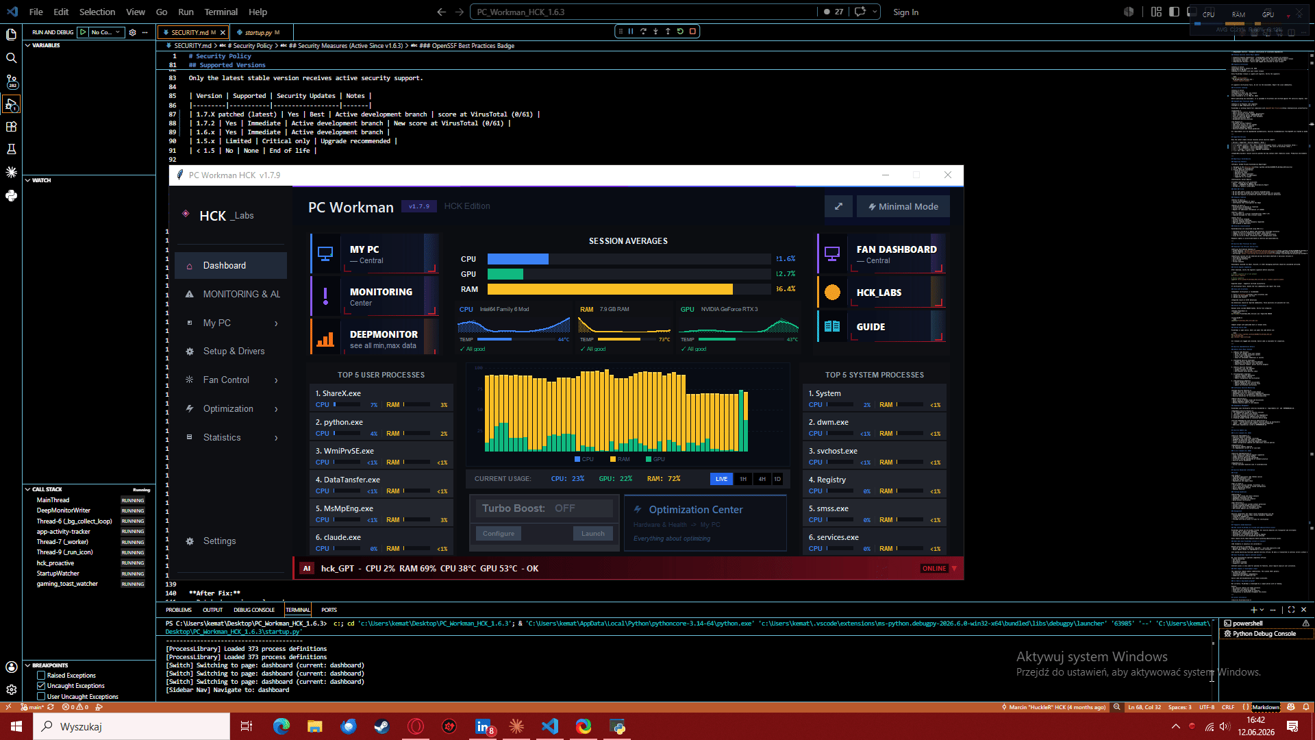 Why Your PC Monitor Fails You: AI vs Thresholds - by Marcin Firmuga (PC Workman, Open Source)
