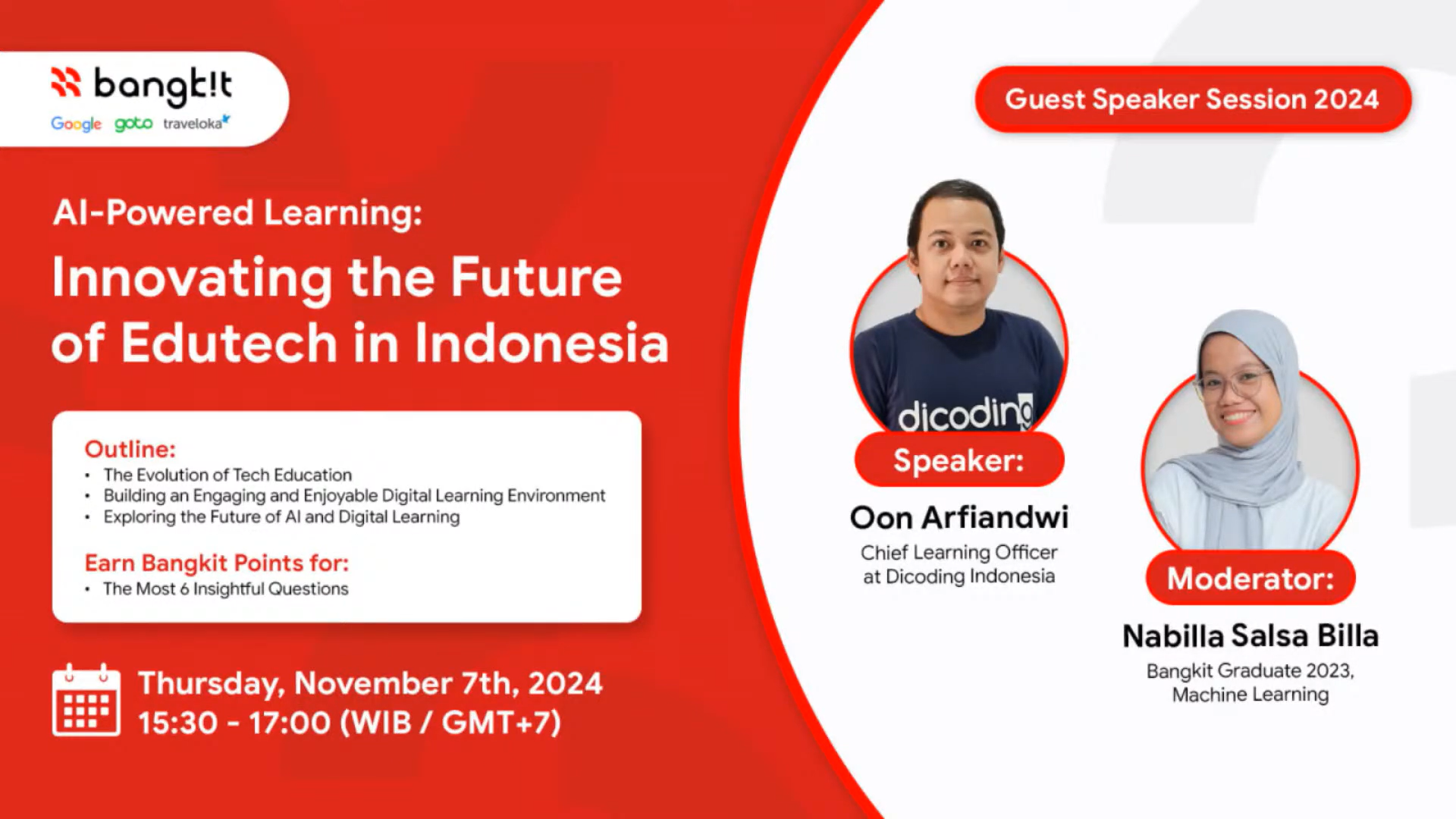 Recap: [Guest Speaker Session 4] AI-Powered Learning: Innovating the Future of Edutech in Indonesia