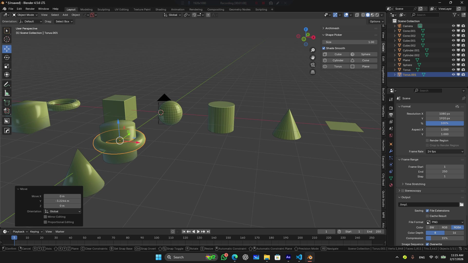 shape picker addon for blender by Mahgadx