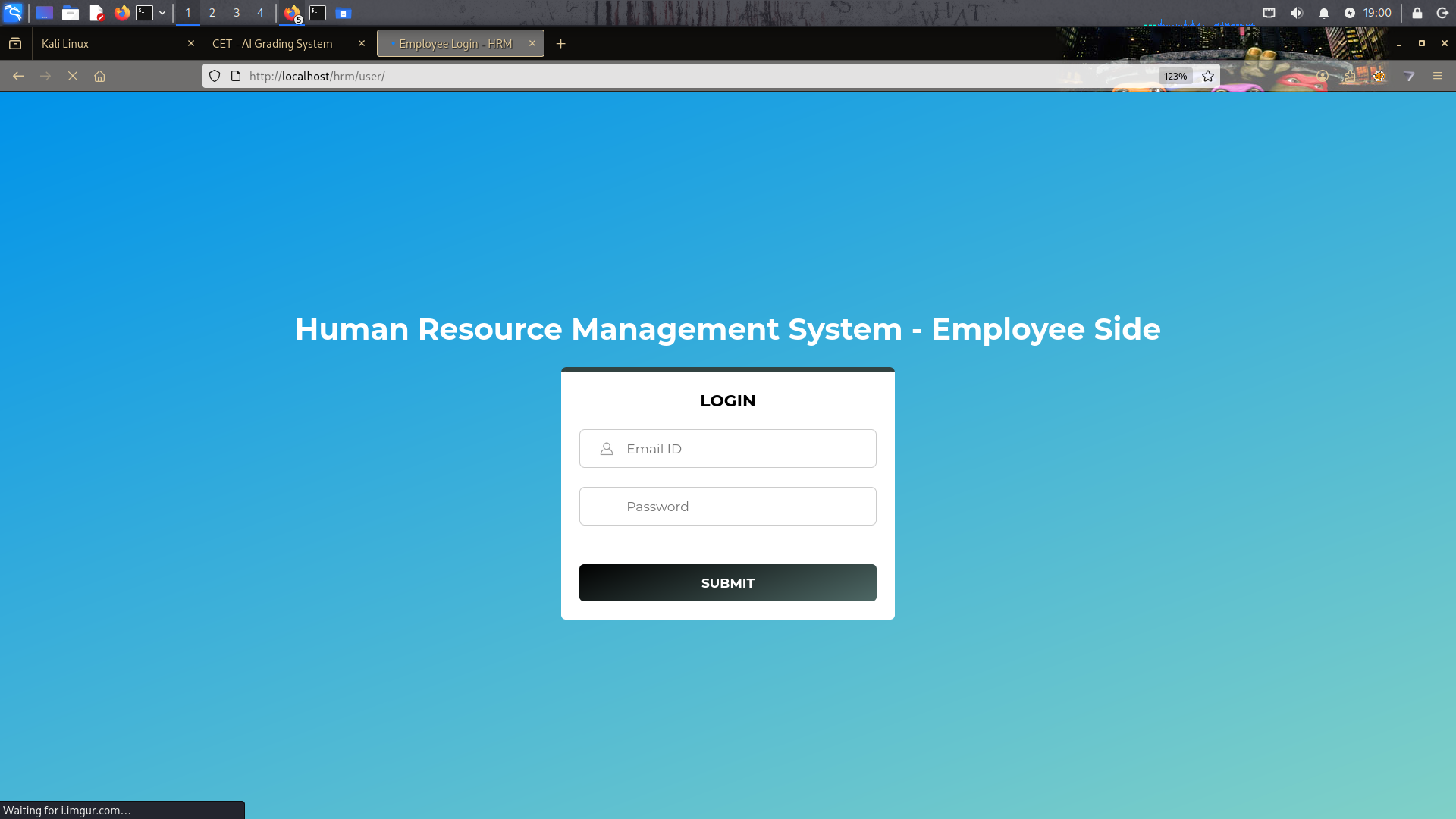 SQL Injection Authentication Bypass Leading to Unauthorized Admin Access in Human Resource…