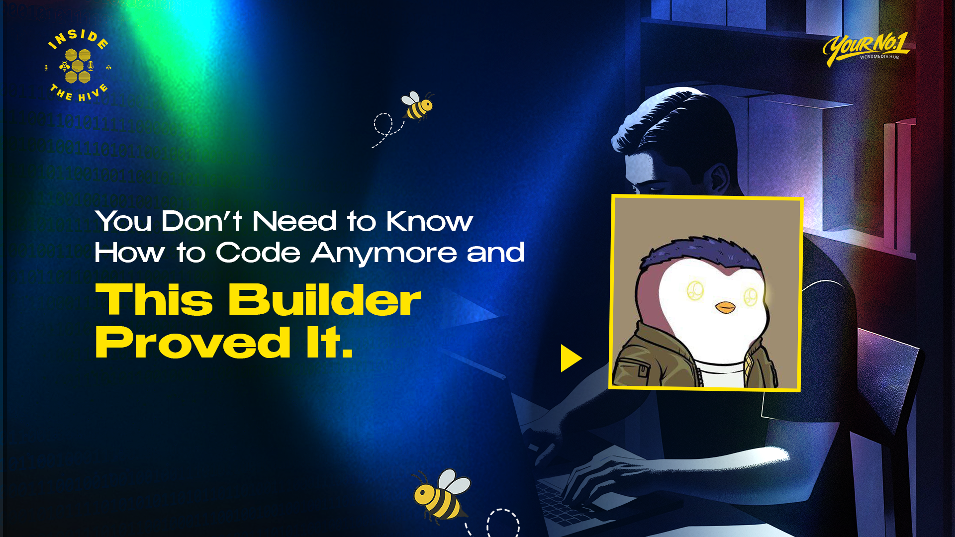 You Don’t Need to Know
How to Code Anymore
And This Builder Proved It on TheHive.
