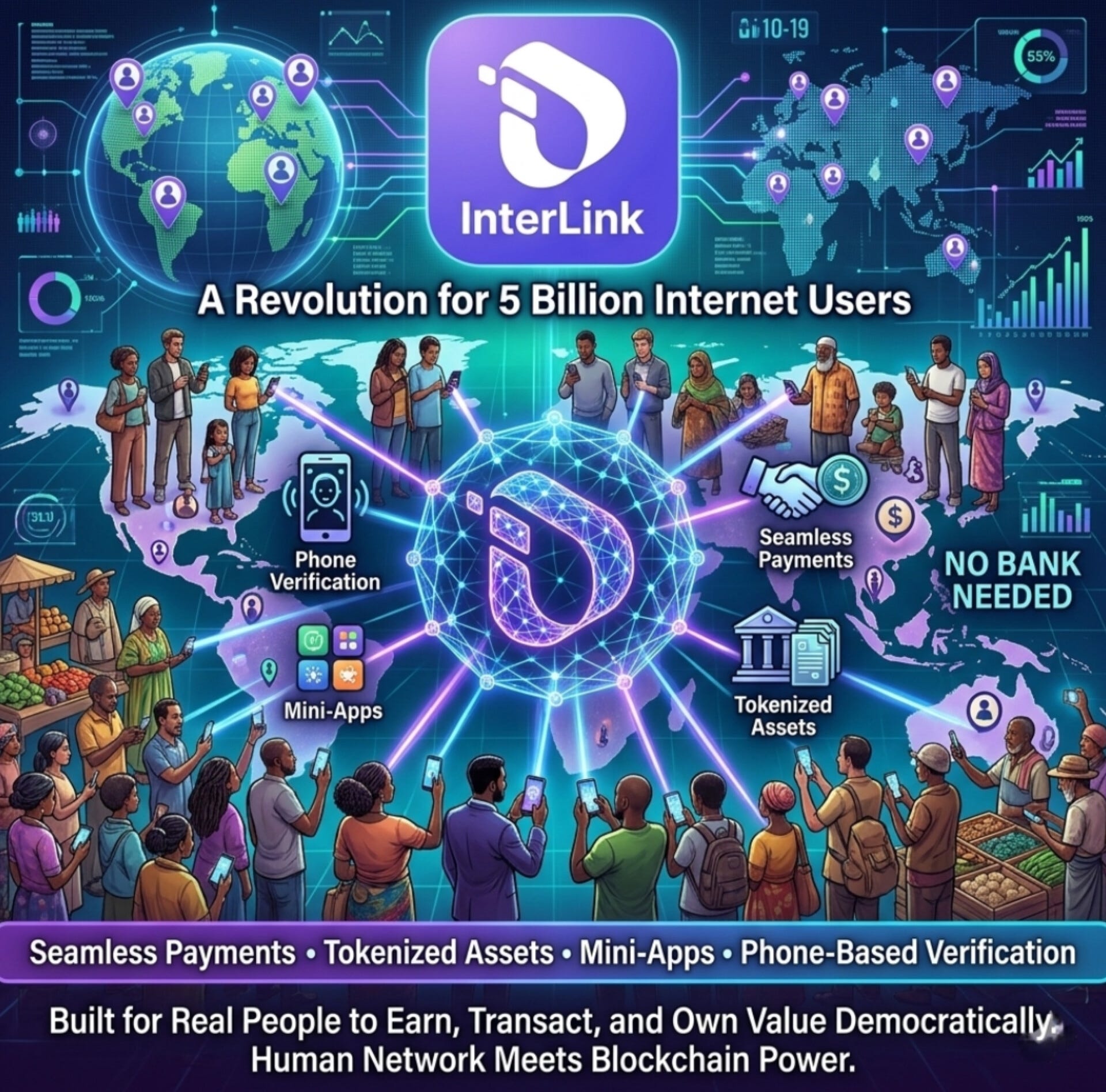 InterLink isn't just another chain it's a revolution for 5 billion internet users.