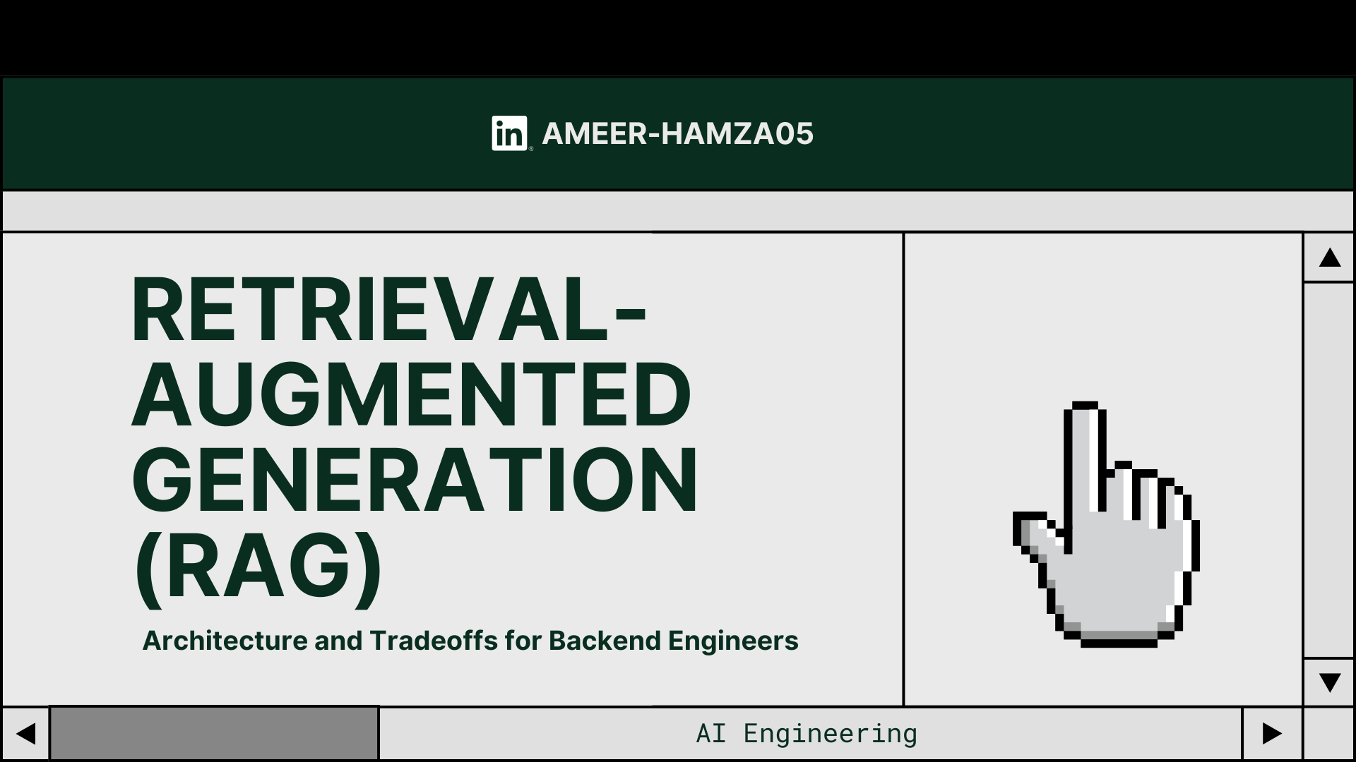 Retrieval-Augmented Generation (RAG) for Backend Engineers