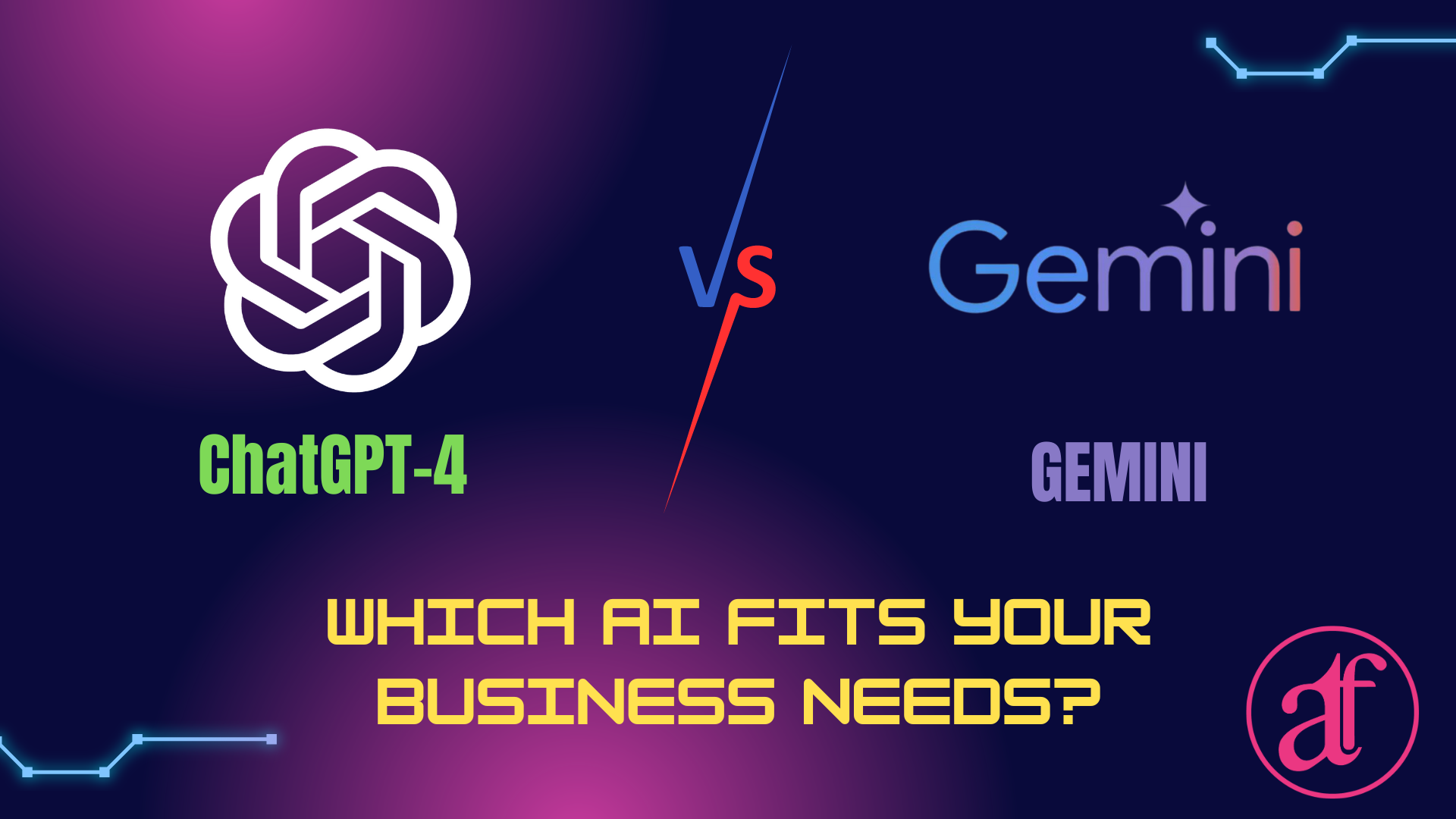 ChatGPT-4 and Gemini: Which AI Fits Your Business Needs?