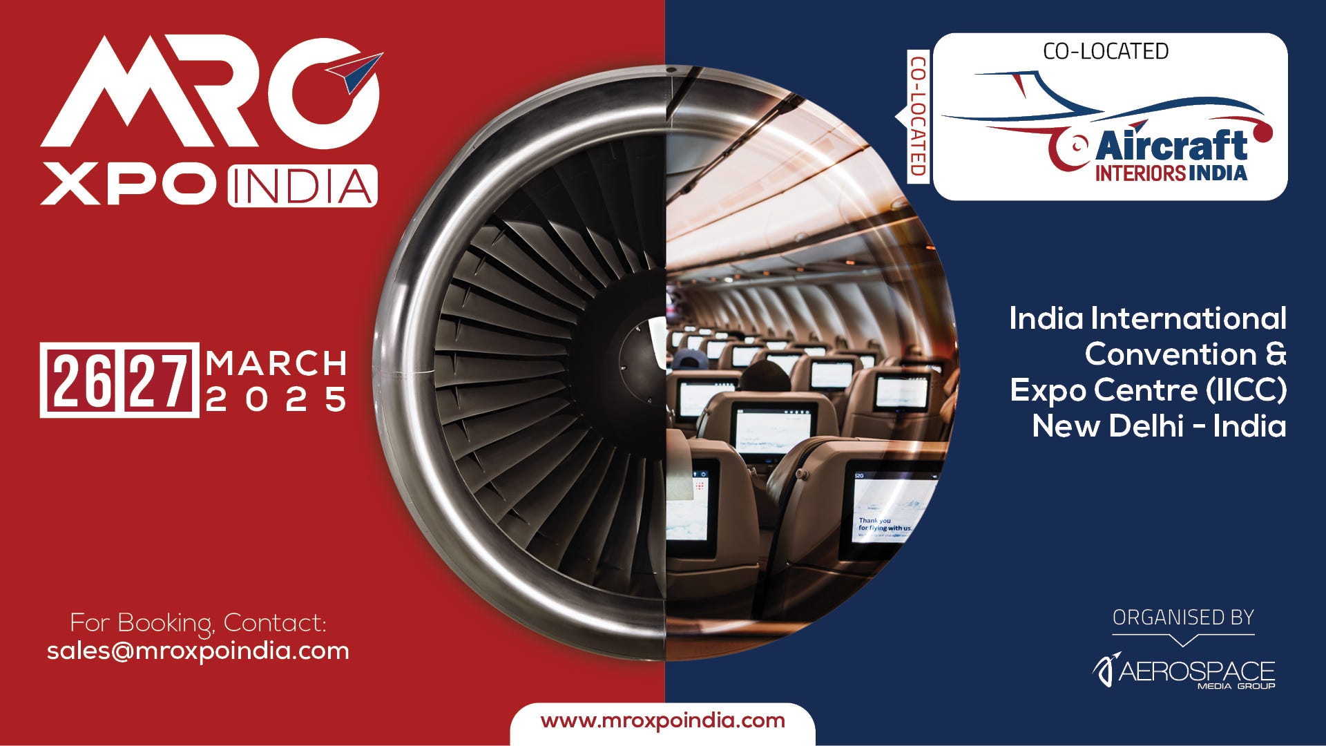 MRO XPO INDIA and Aircraft Interiors India 2025