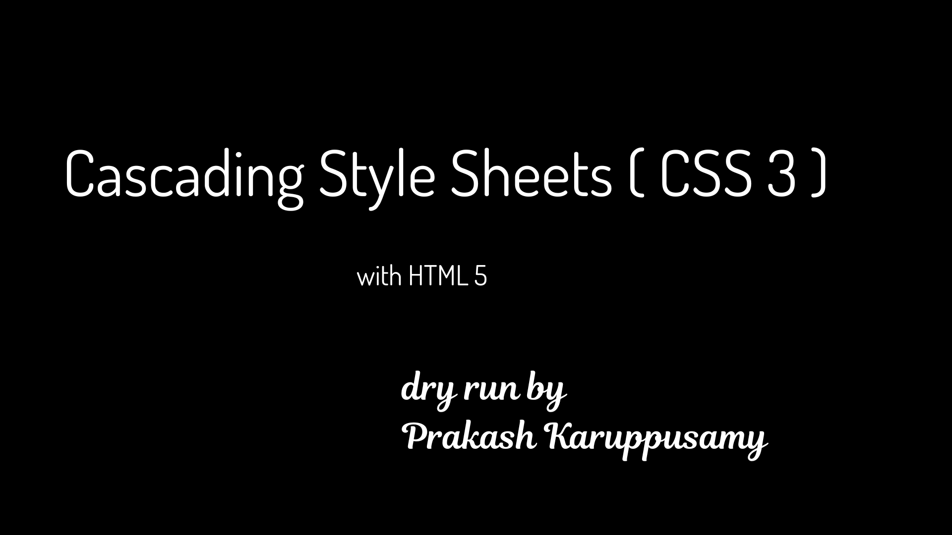 CSS 3 Examples
