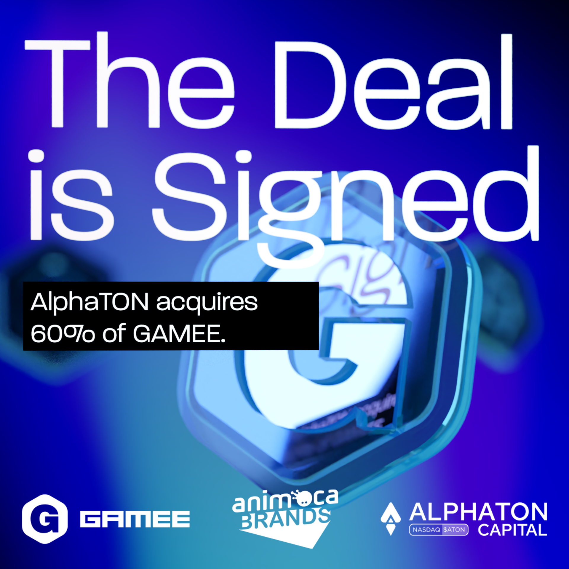 GAMEE Becomes First Ever Nasdaq-listed Web3 Gaming Company | AlphaTON Capital Acquires 60%…