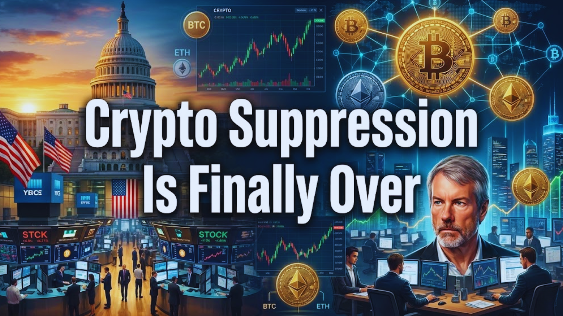 Crypto Suppression Is Finally Over — Here’s Why Bitcoin Is Exploding Right Now