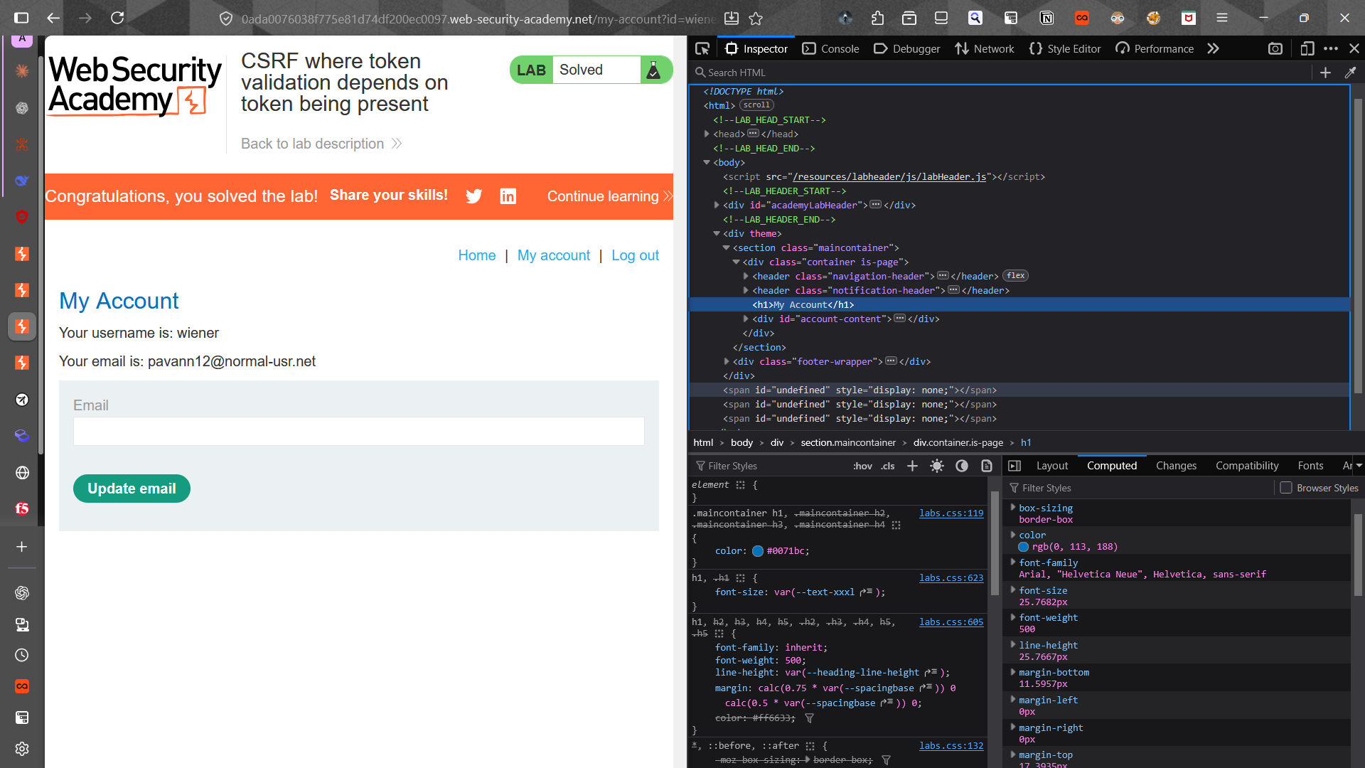 Day-6: Let’s do some labs on CSRF