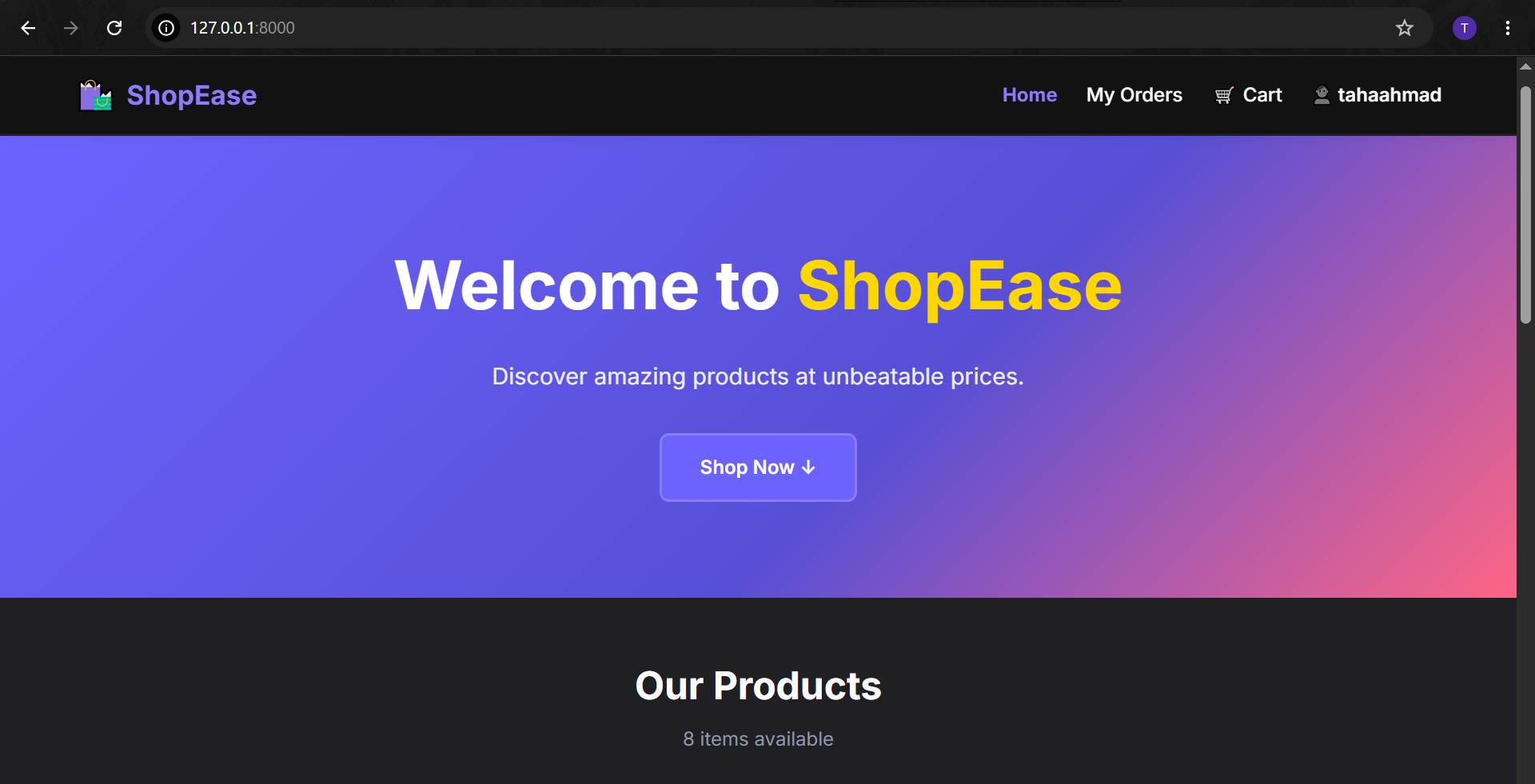 Building a Beginner-Friendly E-commerce Store with Django
